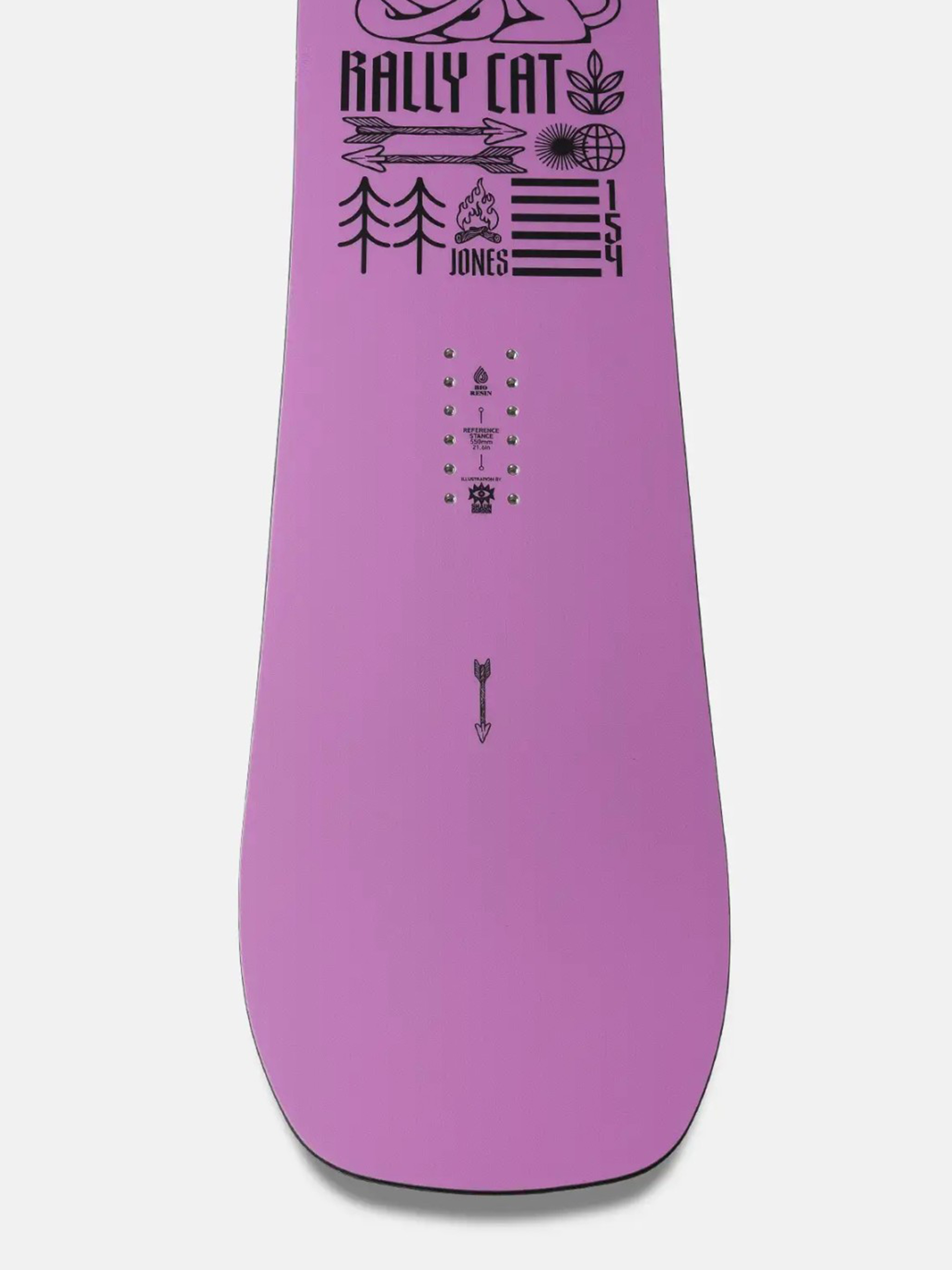 Dámska Snowboard Jones Snowboards Rally Cat (pink/black)