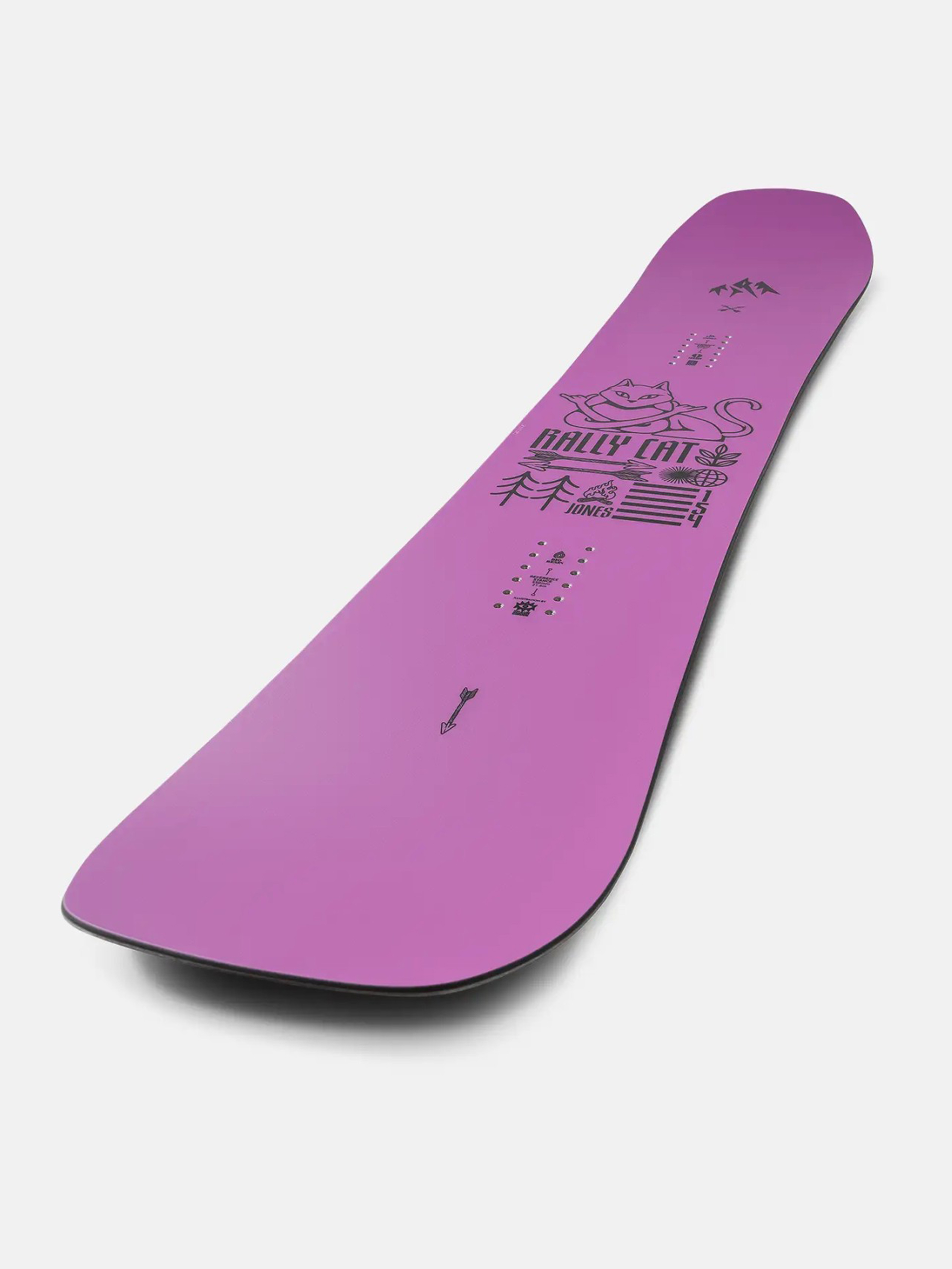 Dámska Snowboard Jones Snowboards Rally Cat (pink/black)