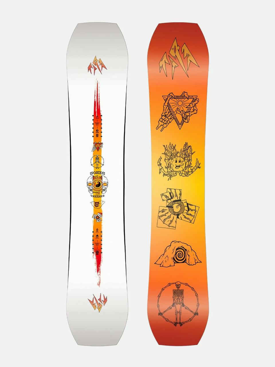 Pánska Snowboard Jones Snowboards Tweaker (orange/yellow)