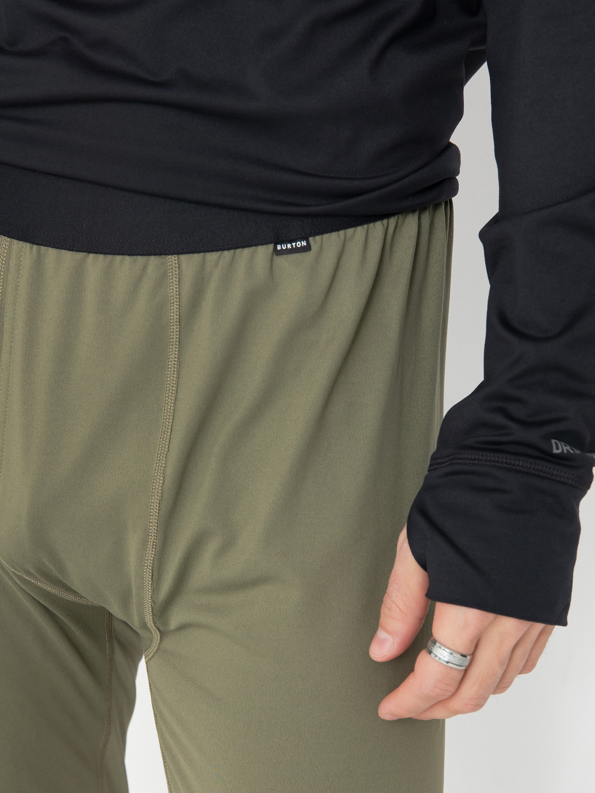 Pánske Termolegíny Burton Midweight (forest moss)