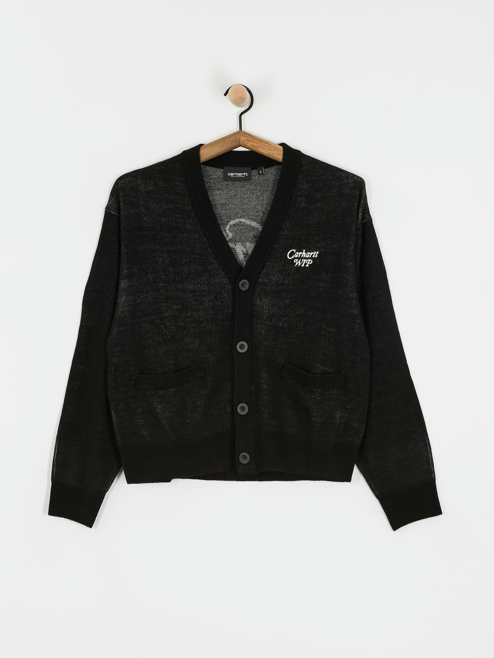 Sveter Carhartt WIP Harttbreaker Cardigan Wmn (black/wax)