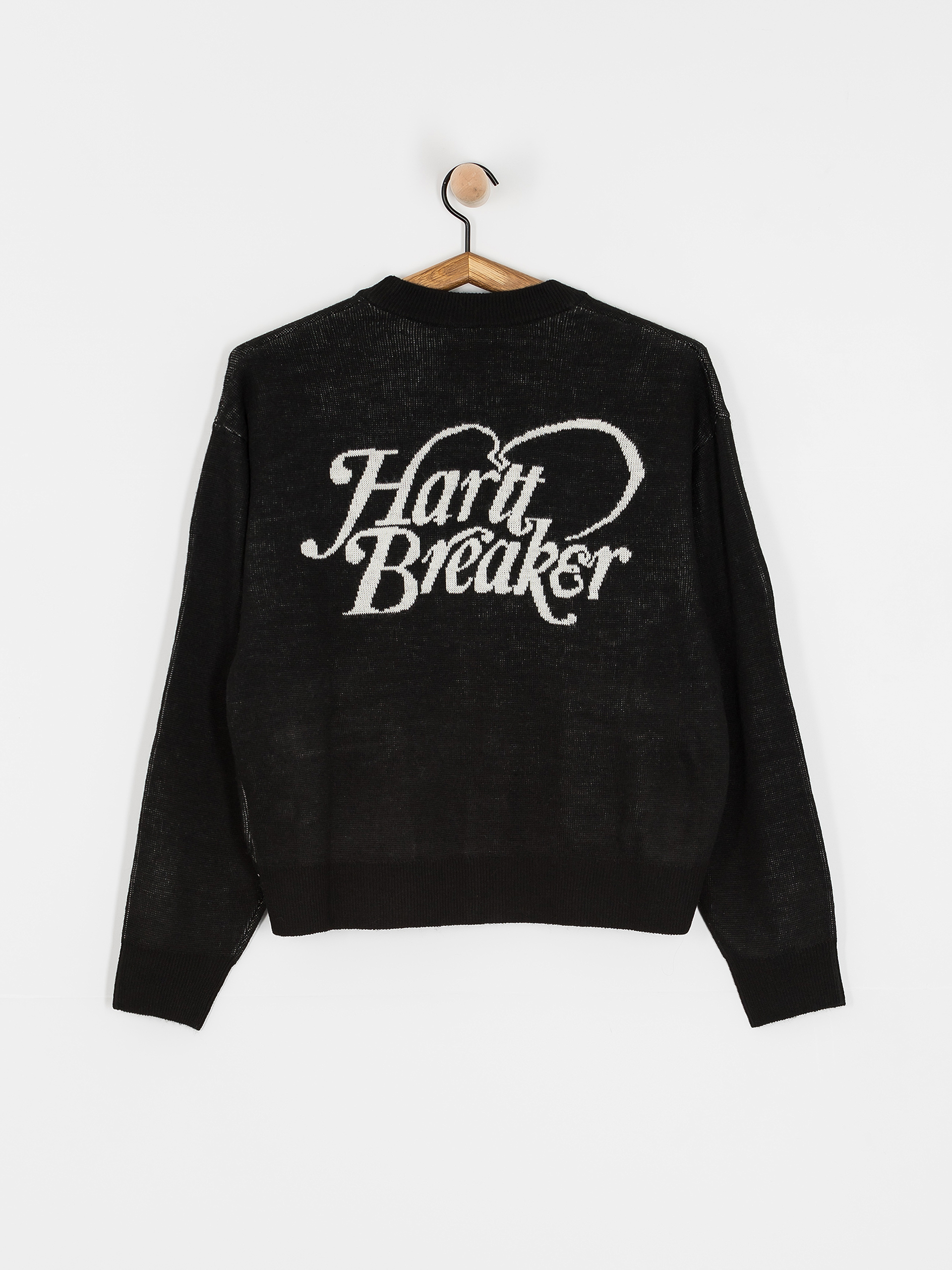 Sveter Carhartt WIP Harttbreaker Cardigan Wmn (black/wax)