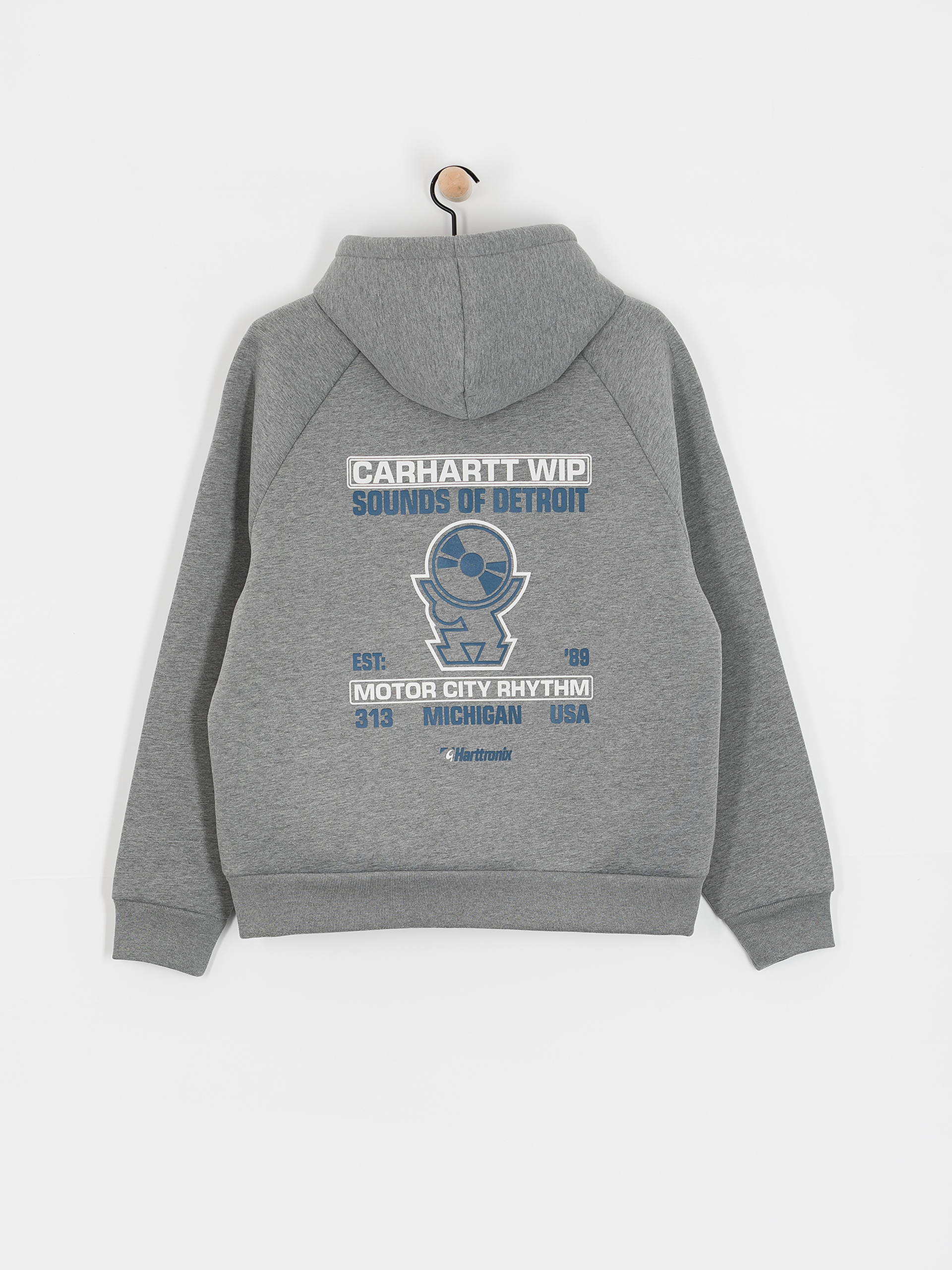 Bunda Carhartt WIP Harttronix Car Lux (dark grey heather/grey)