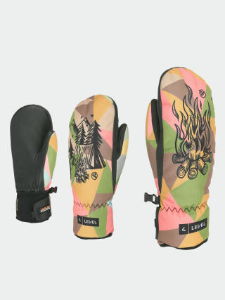 Rukavice Level Vertigo Teen Mitt JR (wood)