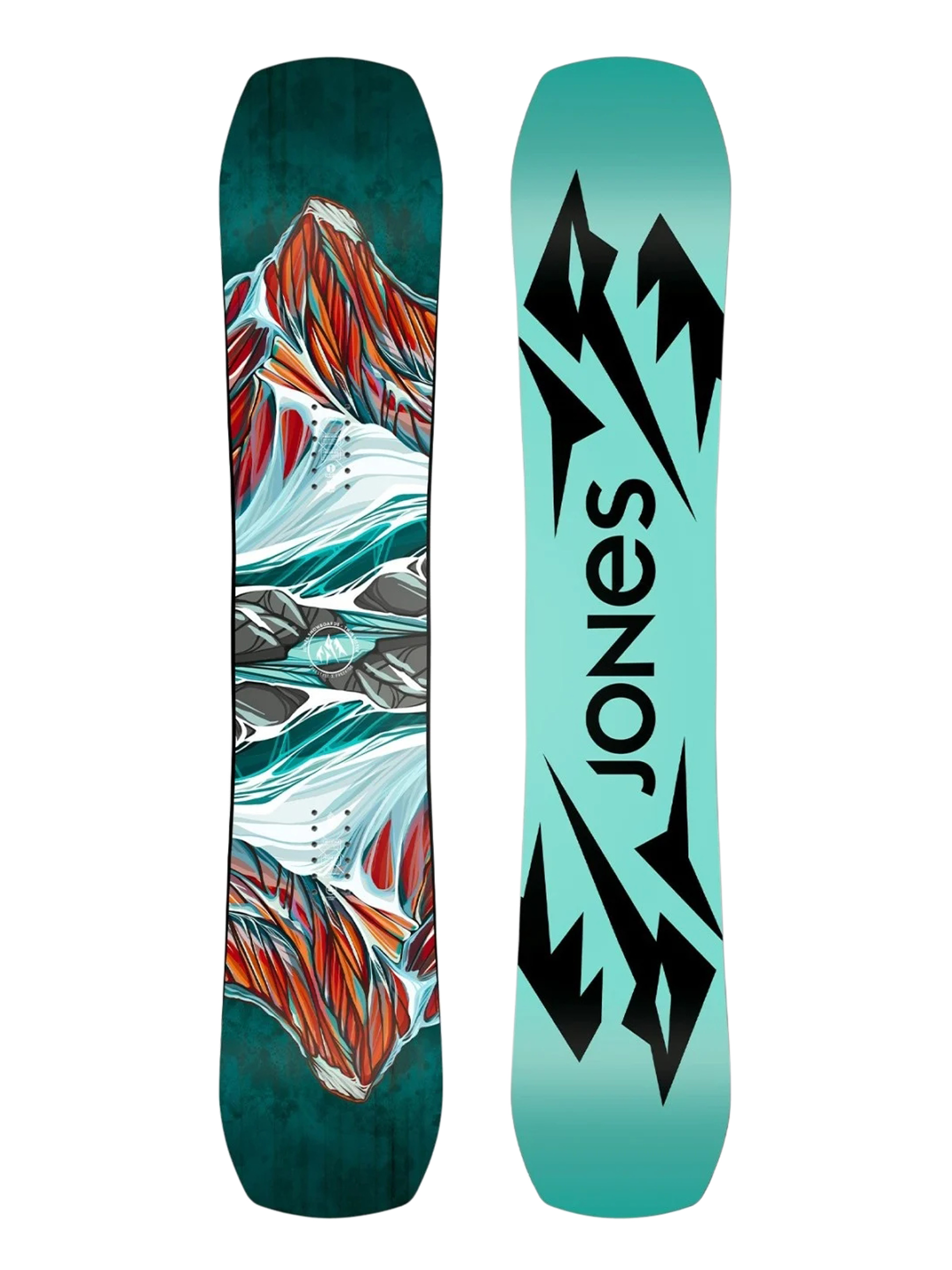 Dámska Snowboard Jones Snowboards Twin Sister (mint/black)