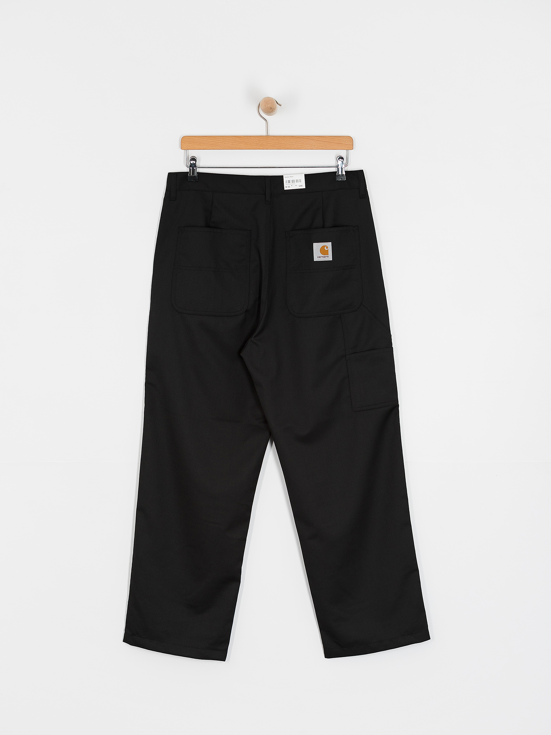 Nohavice Carhartt WIP Seaton (black)