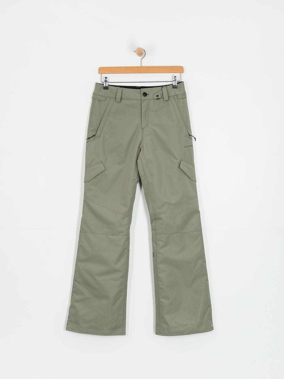 Dámske Snowboardové nohavice Volcom Bridger Ins (lichen green)