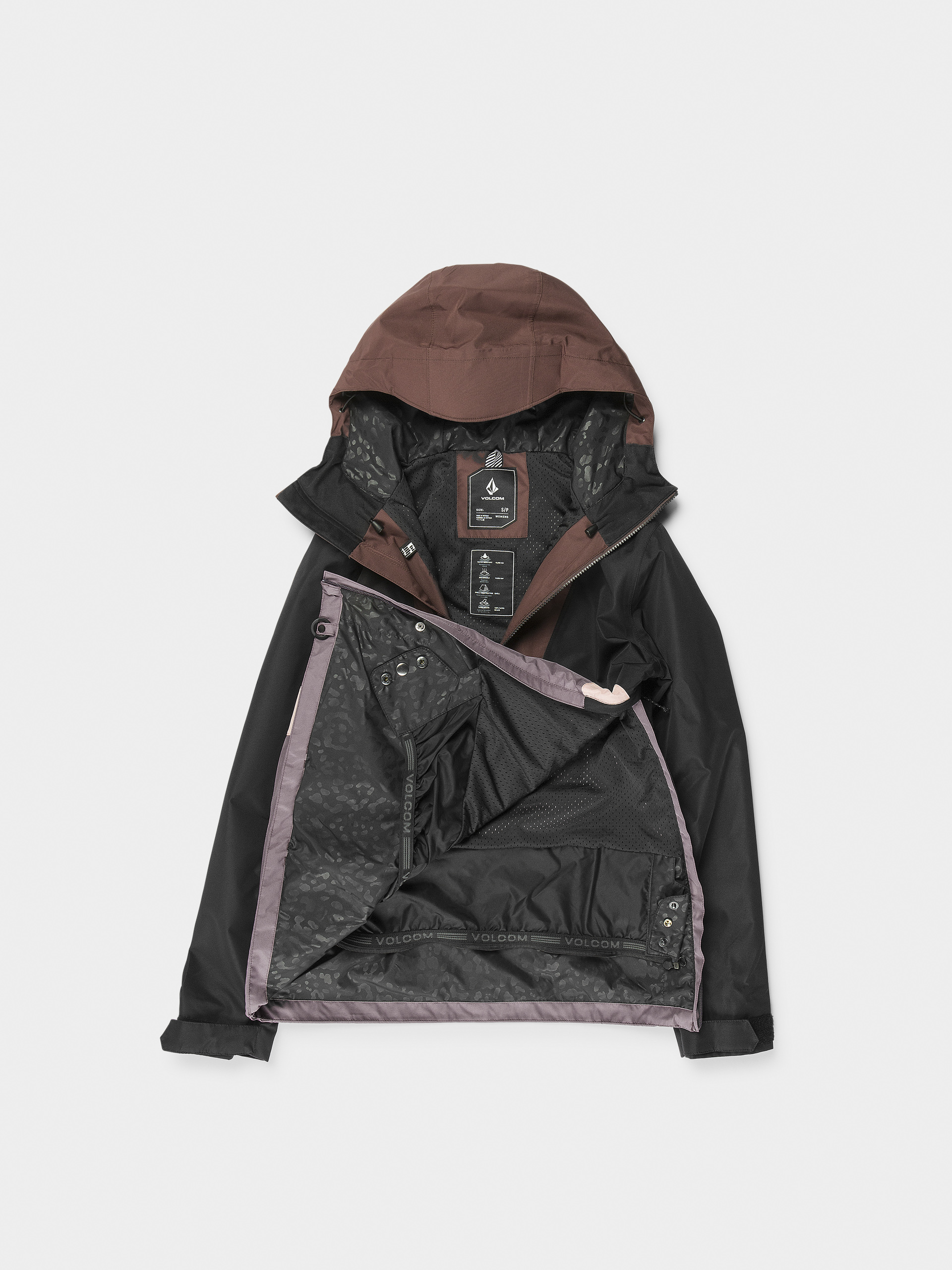 Dámska Snowboardová bunda Volcom Ashfield Pullover (dusty lavender)