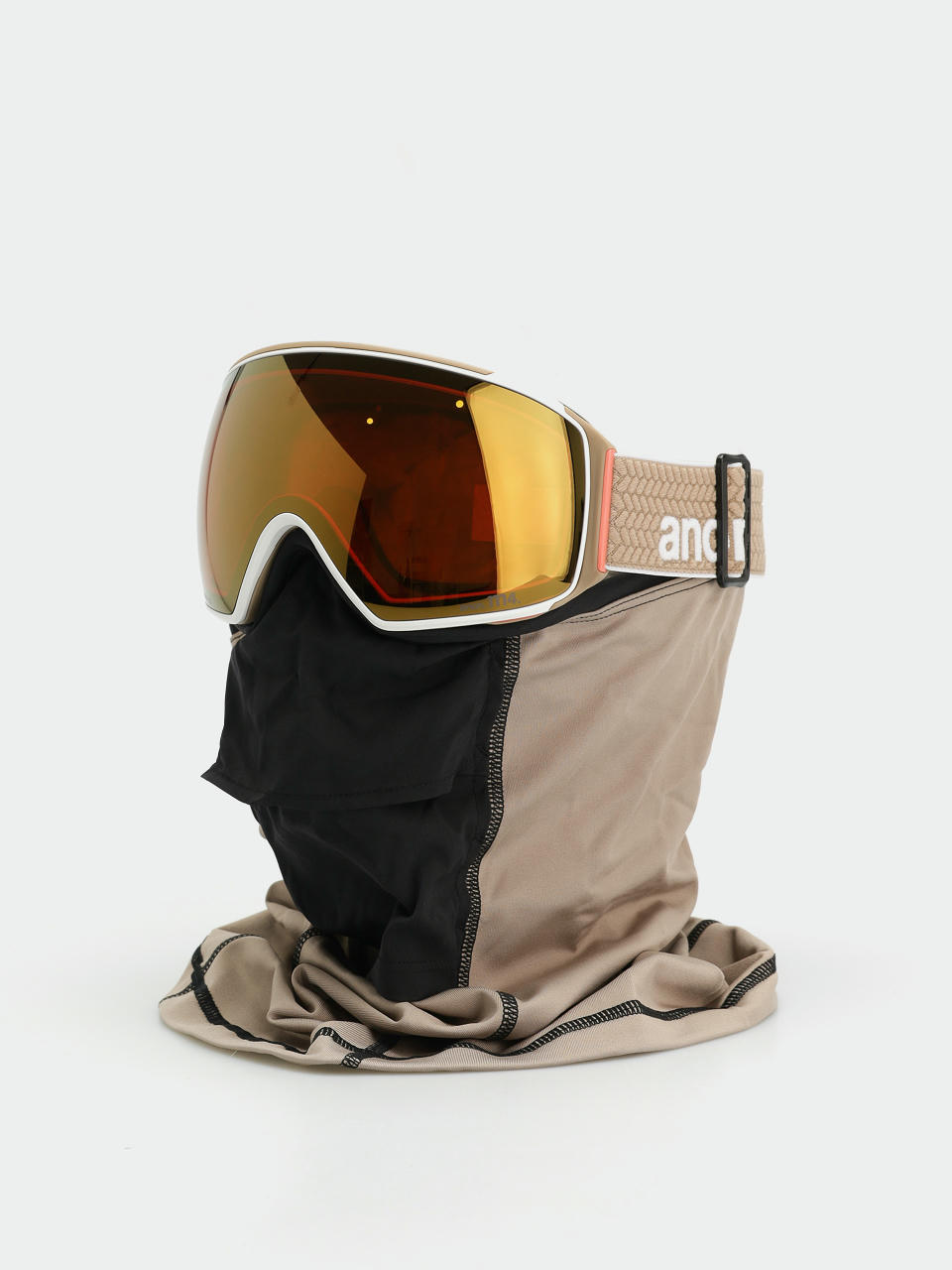 Snowboardové okuliare Anon M4 Toric Mfi (summit taupe/perceive sunny bronze/perceive cloudy burst)