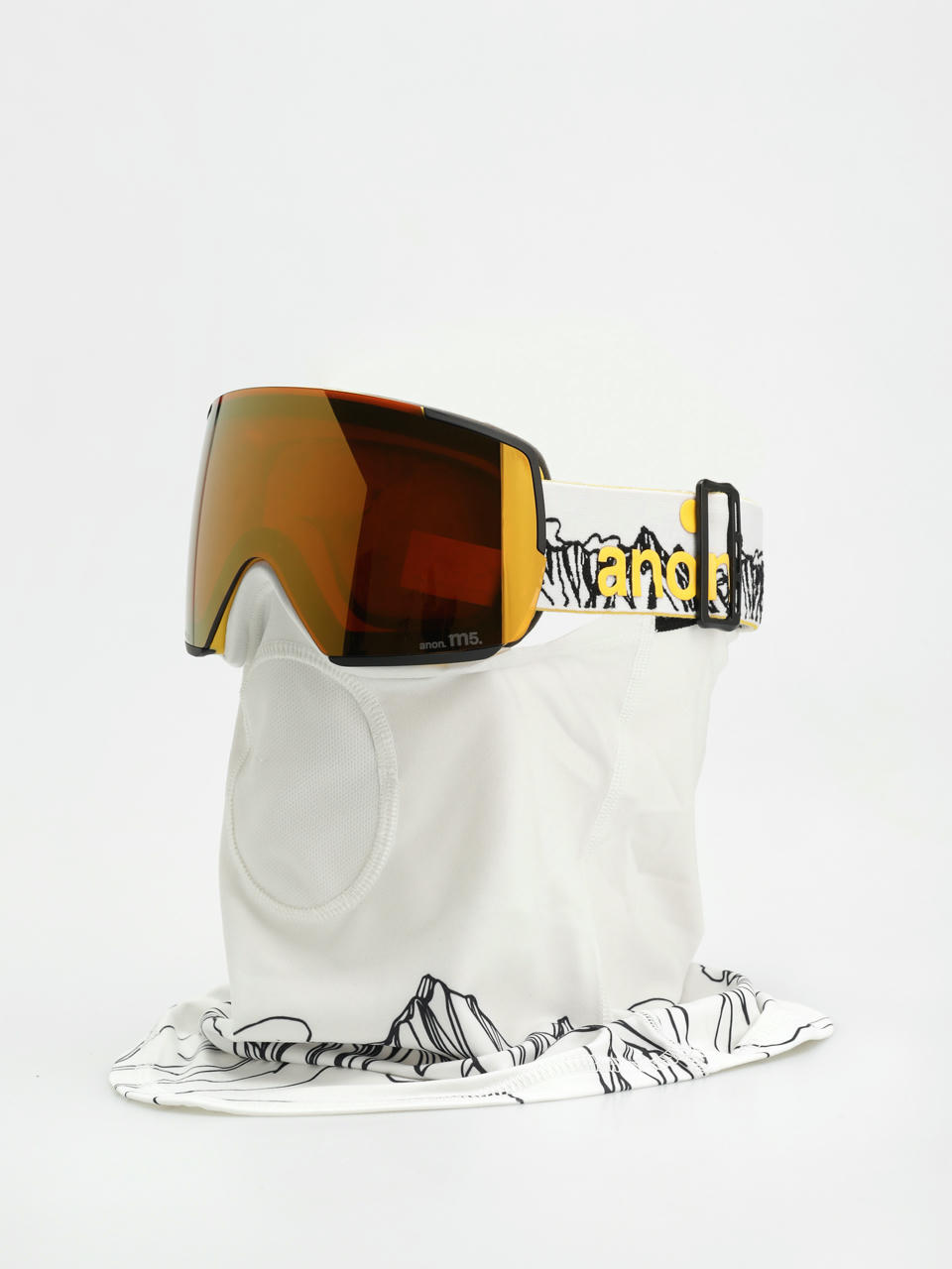 Snowboardové okuliare Anon M5 (jumbo/perceive sunny bronze/perceive cloudy burst)