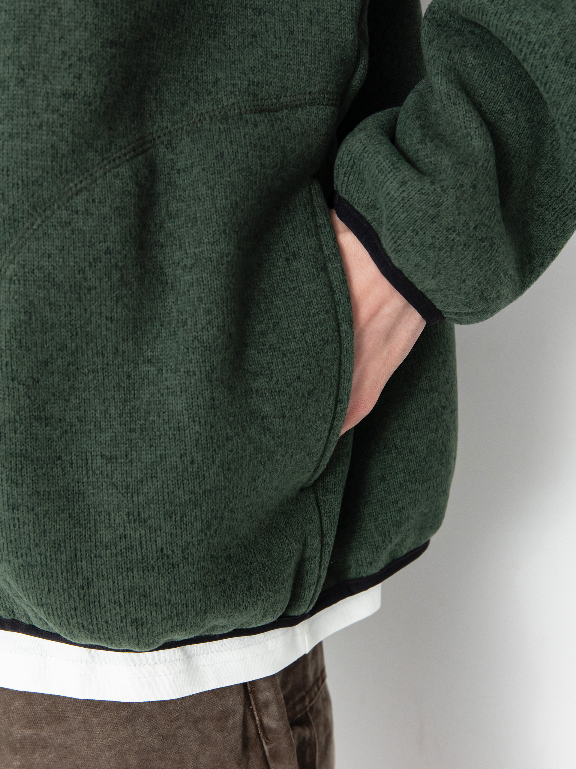 Pánsky Flísová mikina Element Sahtu Zip (deep forest)