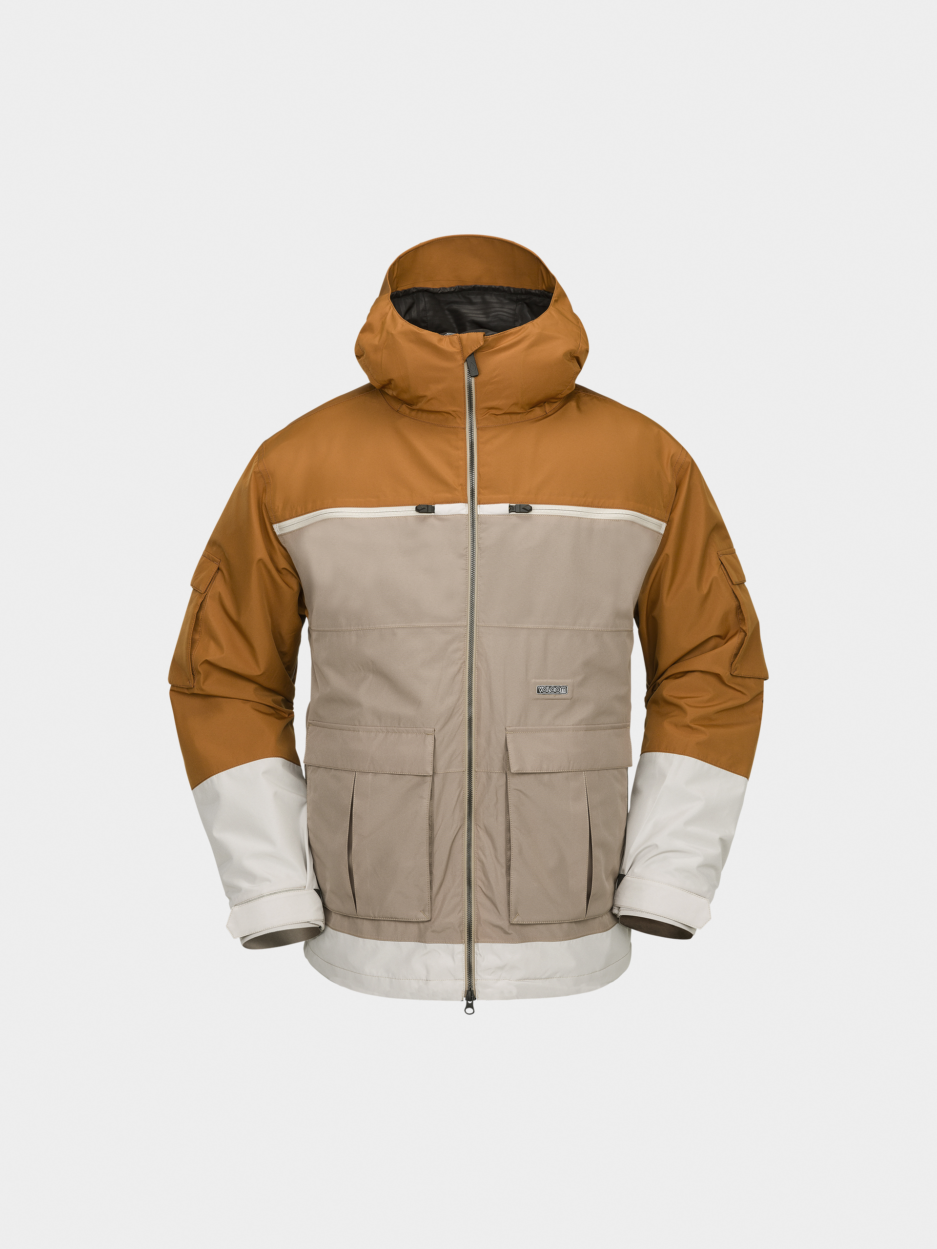 Snowboardová bunda Volcom Nightbreaker 20K (chestnut brown)