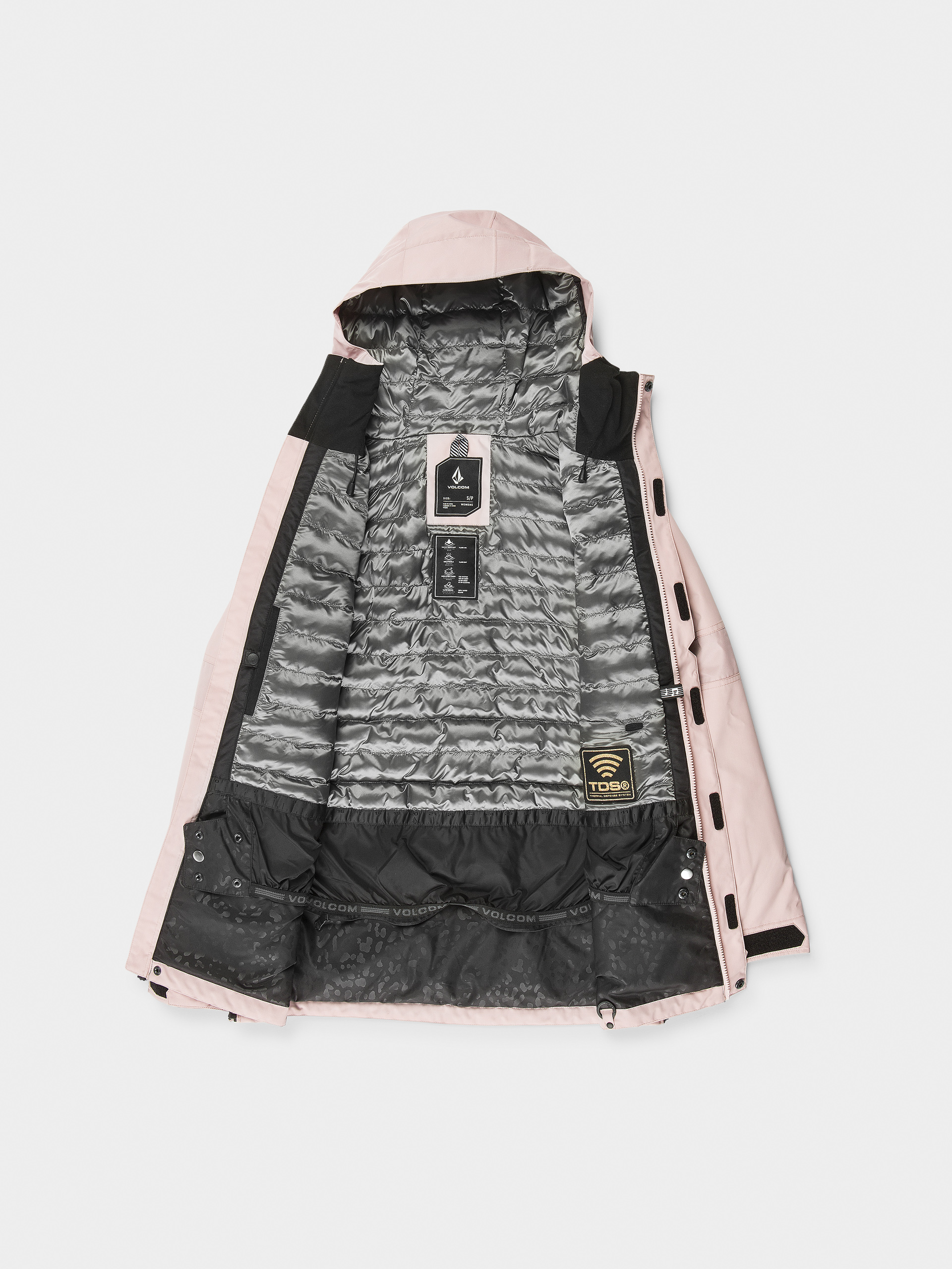 Dámska Snowboardová bunda Volcom Larx 2L Tds Inf Parka (adobe rose)