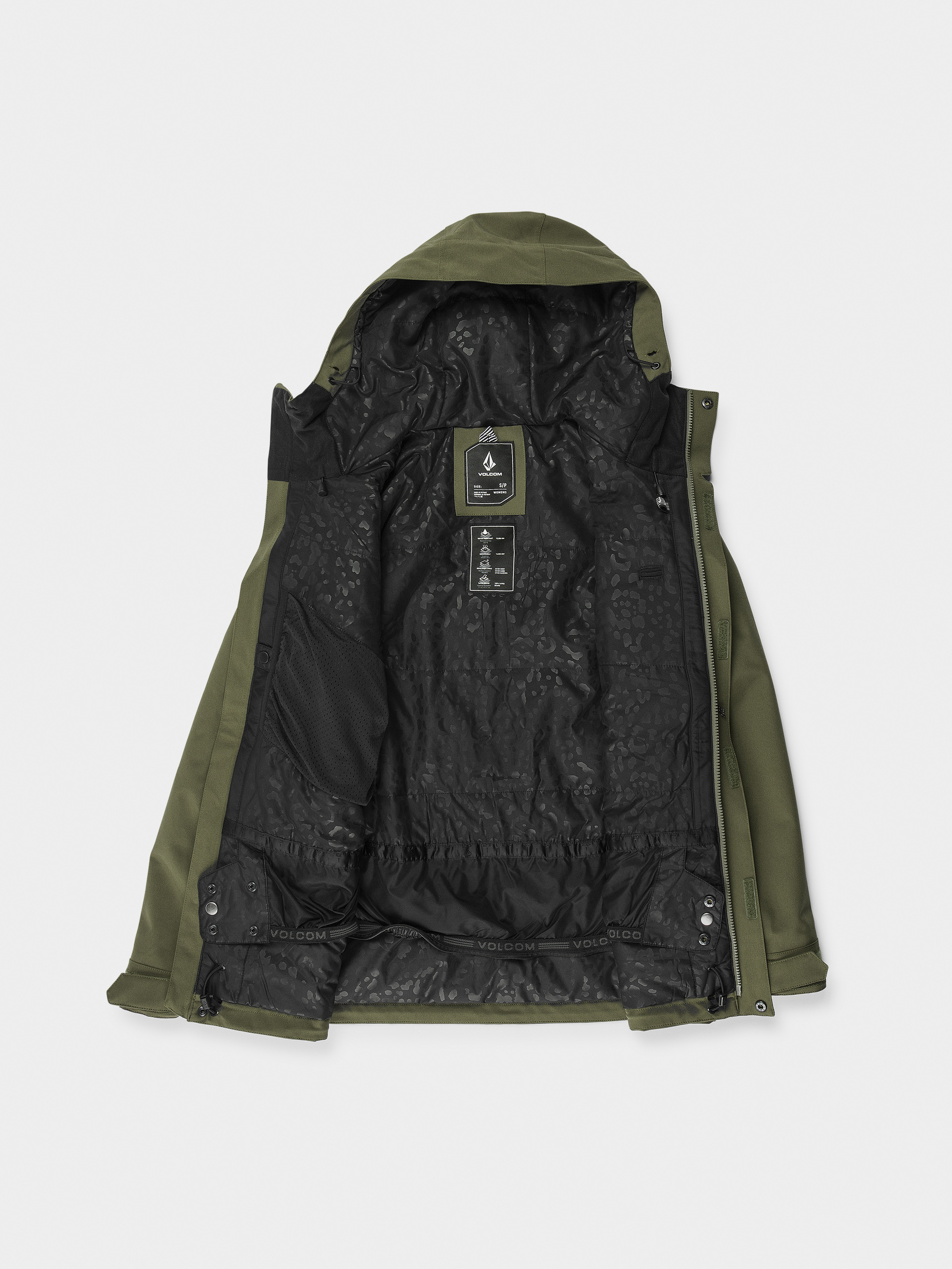 Dámska Snowboardová bunda Volcom Stoney Shadow Ins (ivy)