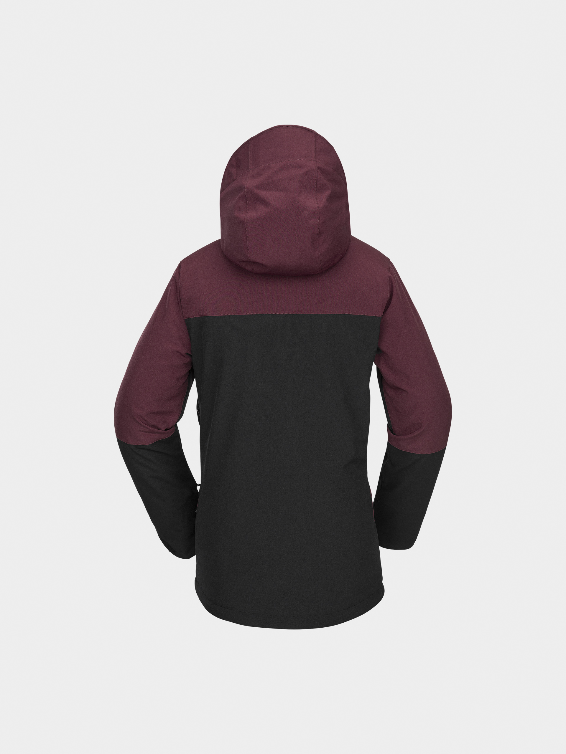 Snowboardovu00e1 bunda Volcom Shelter 3D Stretch Wmn (burgundy)