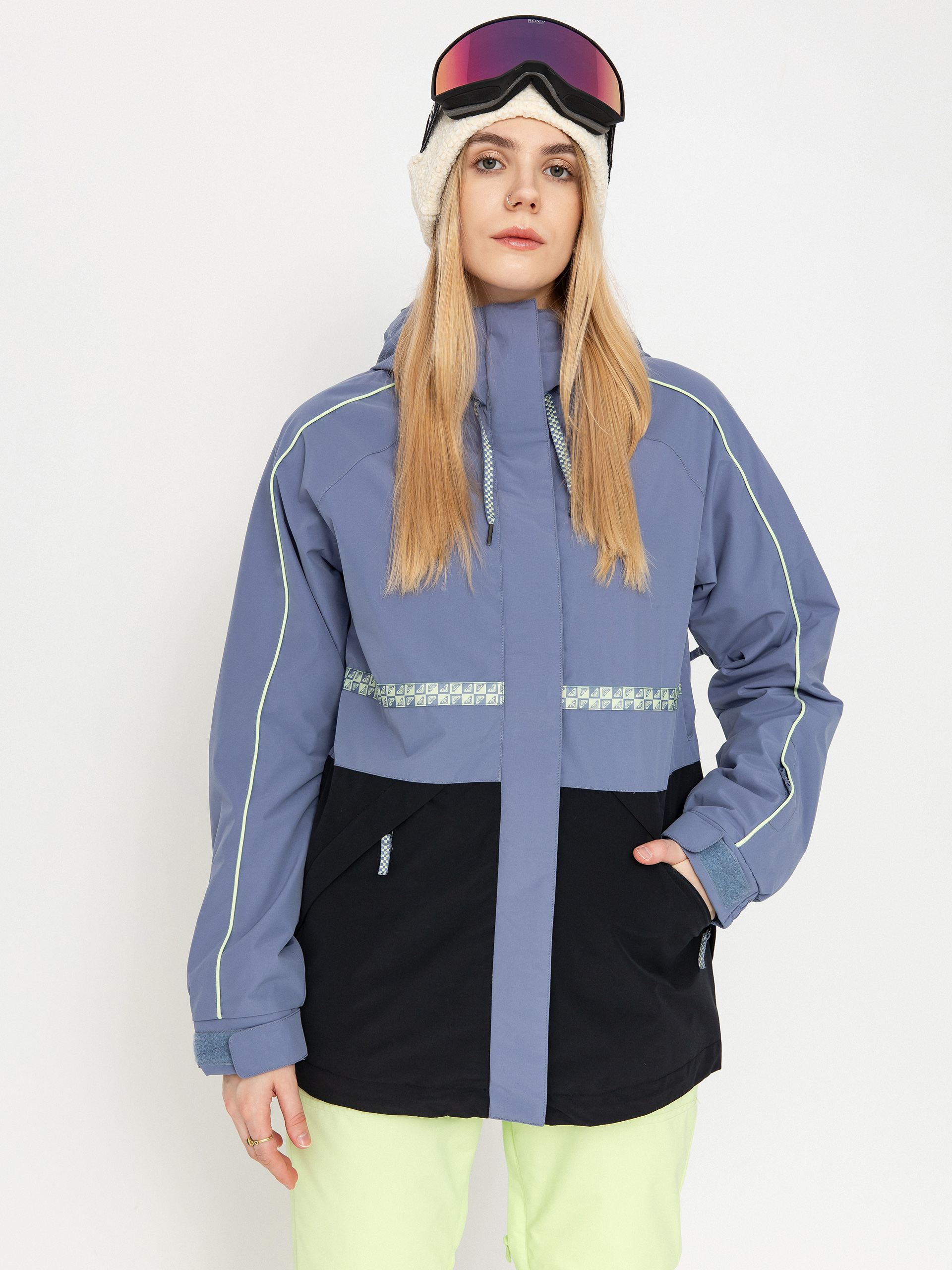 Dámska Snowboardová bunda Roxy Highridge Hoodie (wild wind)