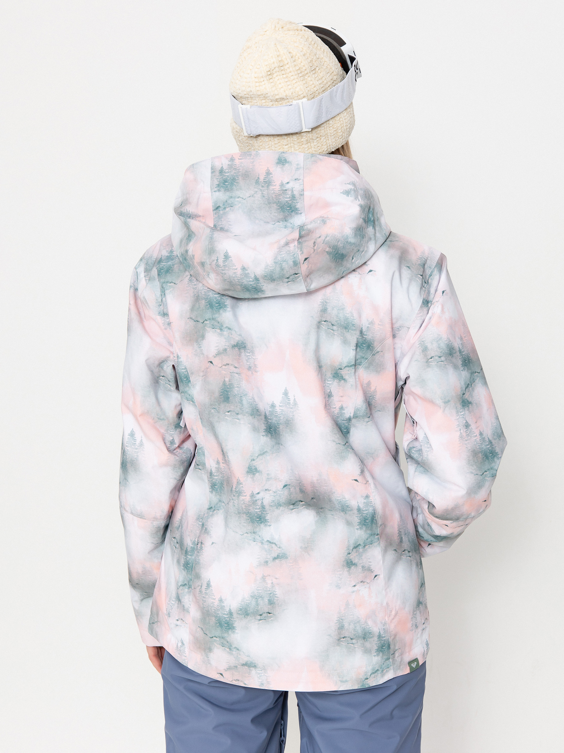 Dámska Snowboardová bunda Roxy Jetty (mystery fog)