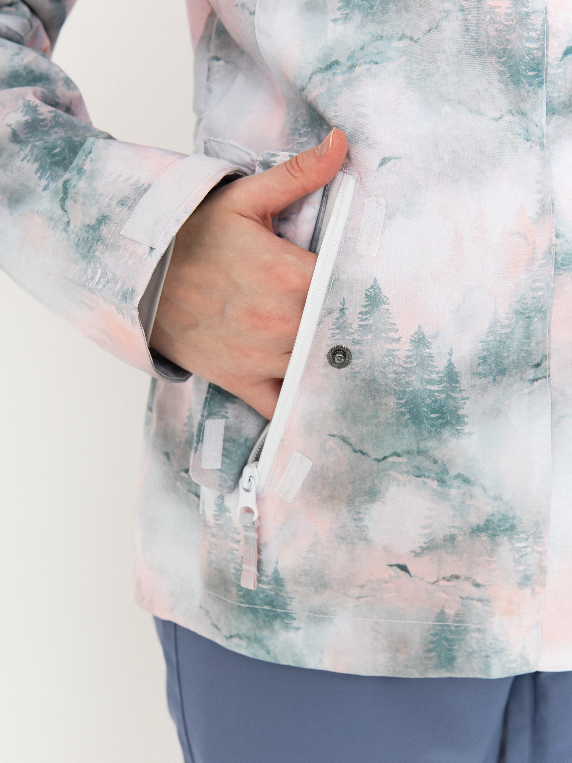 Dámska Snowboardová bunda Roxy Jetty (mystery fog)