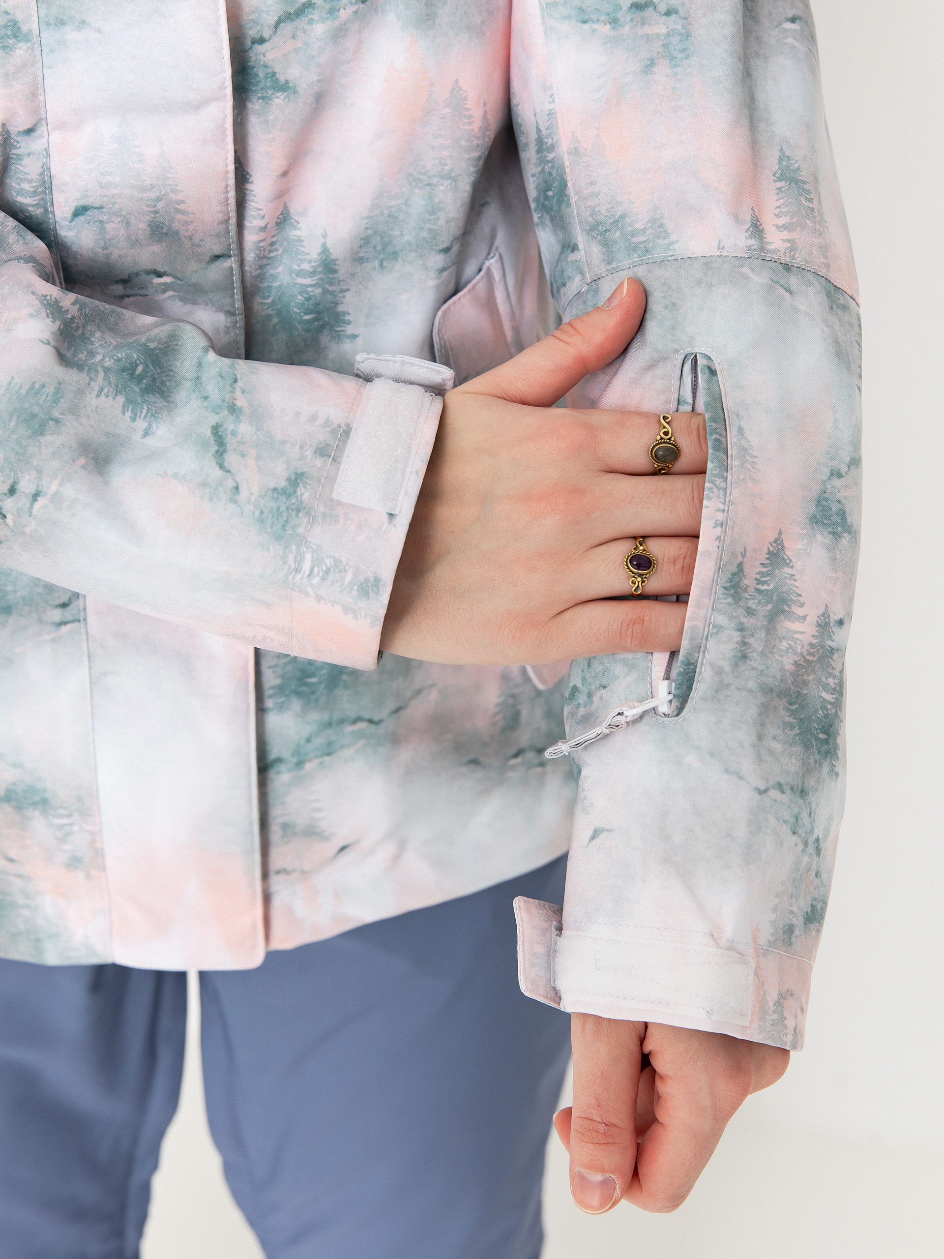 Dámska Snowboardová bunda Roxy Jetty (mystery fog)