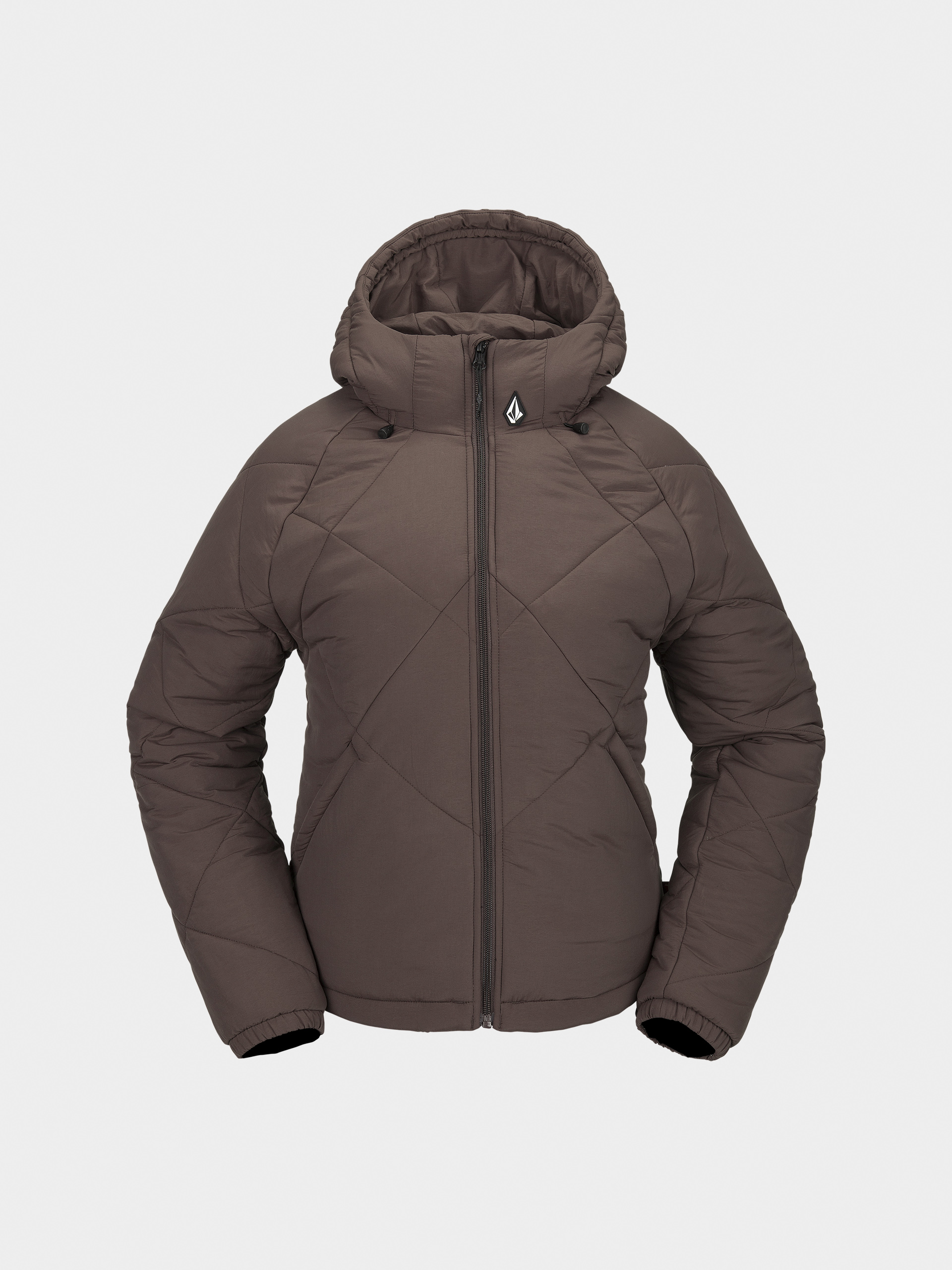 Dámska Snowboardová bunda Volcom Quinn Puff (mahogany)