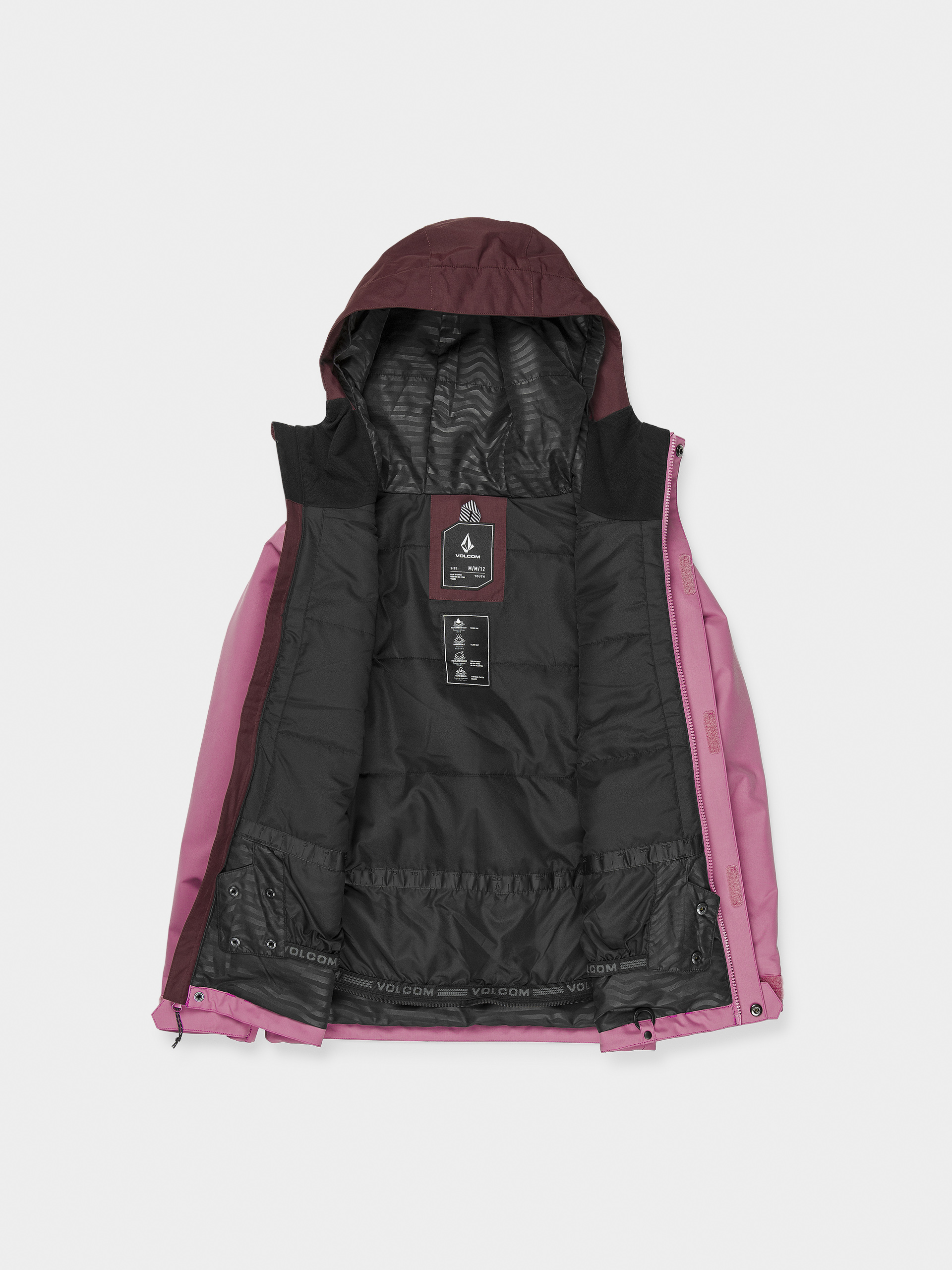 Snowboardová bunda Volcom Stone.91 Ins JR (blurred violet)