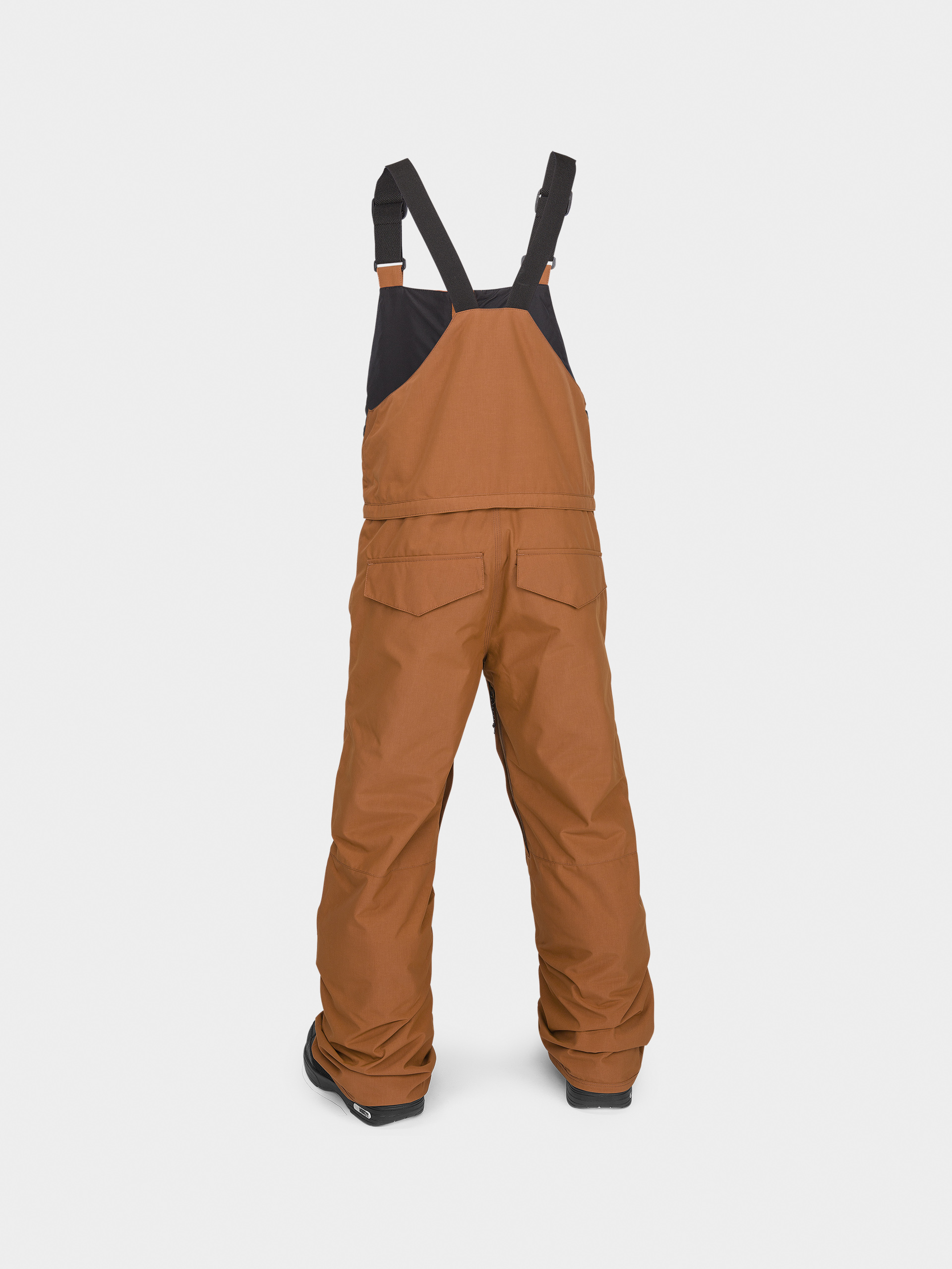 Snowboardové nohavice Volcom Barkley Ins Bib Overall JR (caramel)