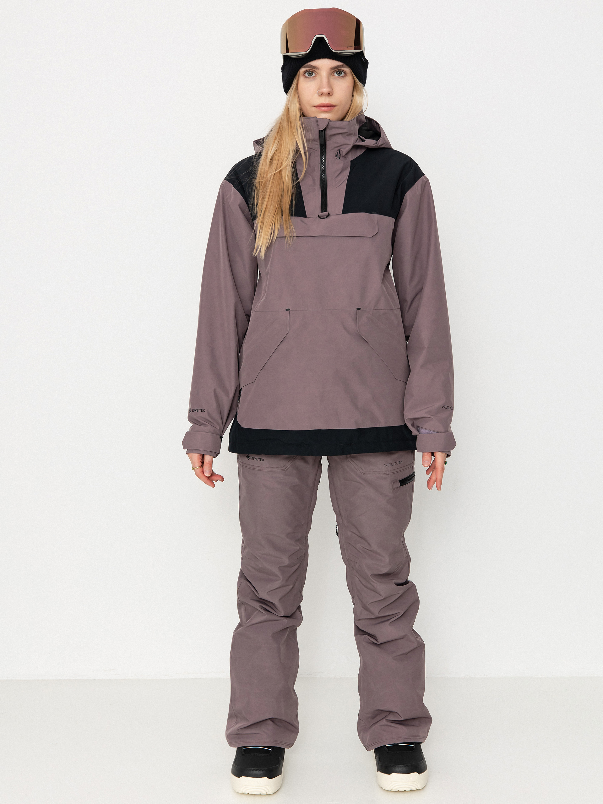 Snowboardová bunda Volcom Fern Ins Gore Pullover Wmn (dusty lavender)