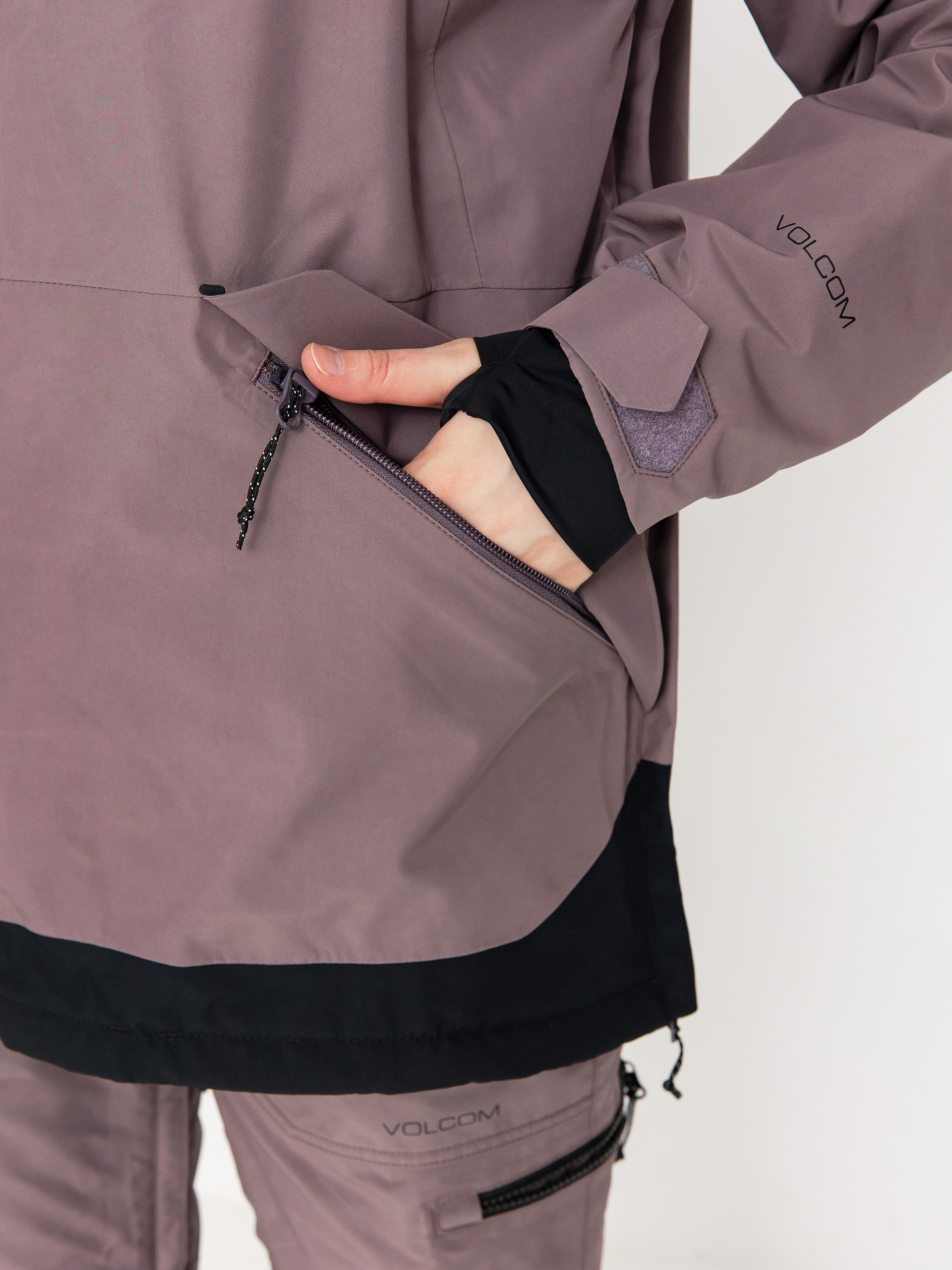 Dámska Snowboardová bunda Volcom Fern Ins Gore Pullover (dusty lavender)