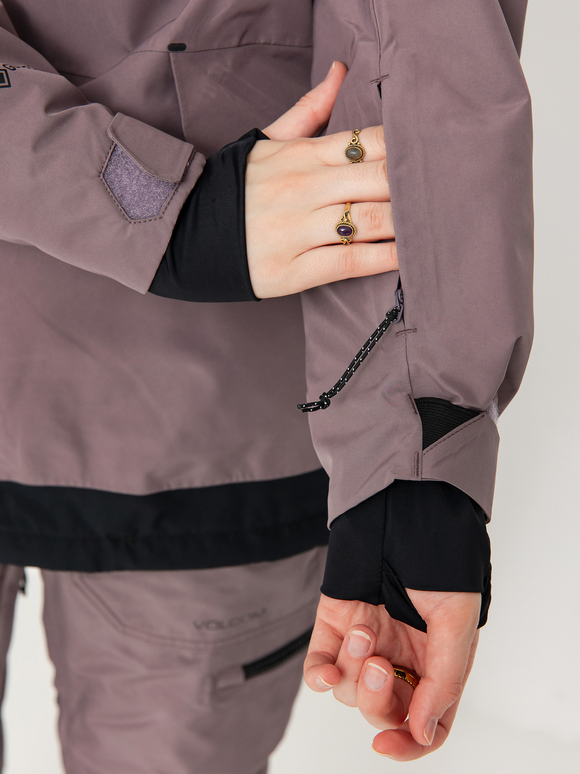 Dámska Snowboardová bunda Volcom Fern Ins Gore Pullover (dusty lavender)