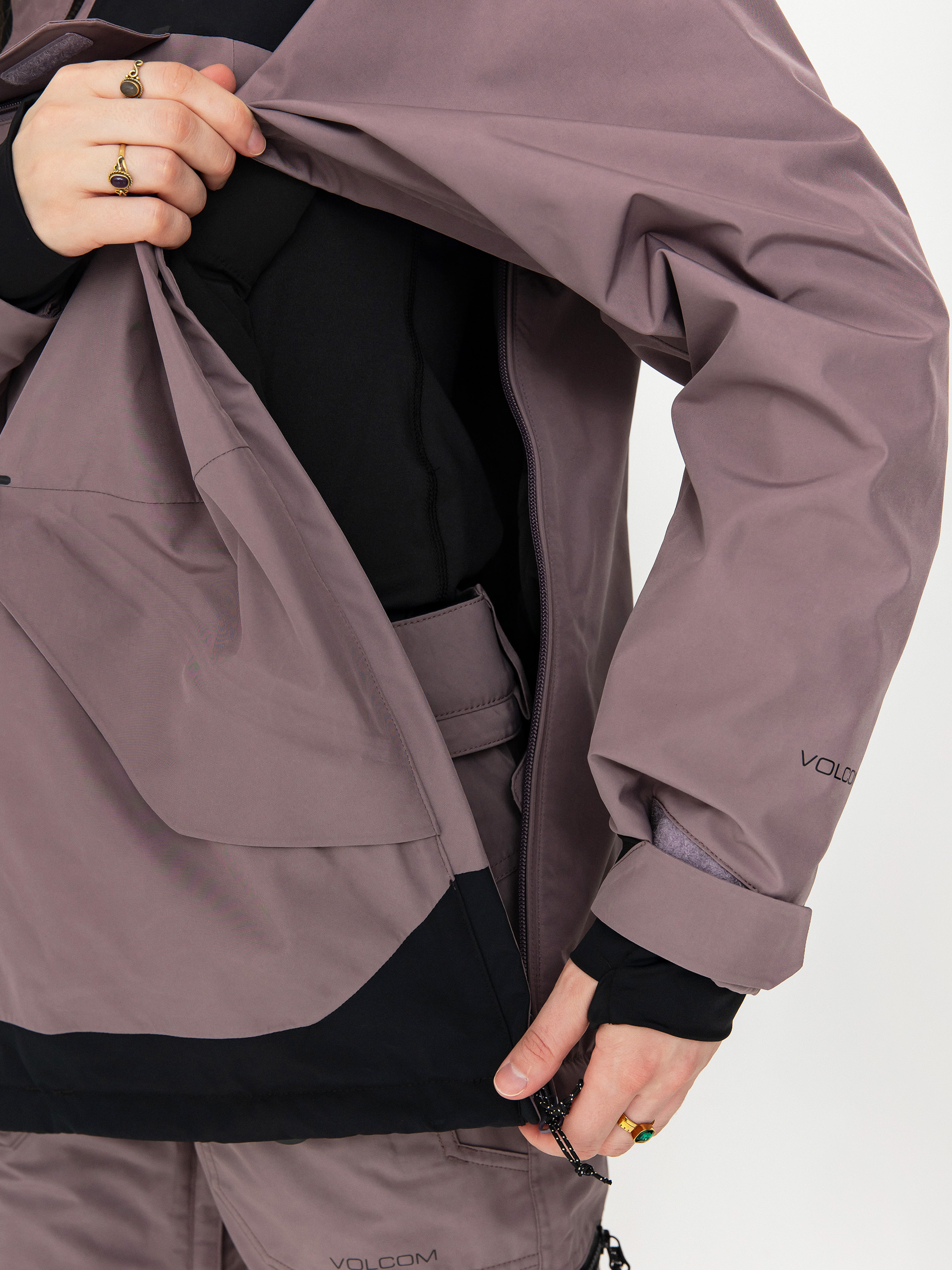 Dámska Snowboardová bunda Volcom Fern Ins Gore Pullover (dusty lavender)