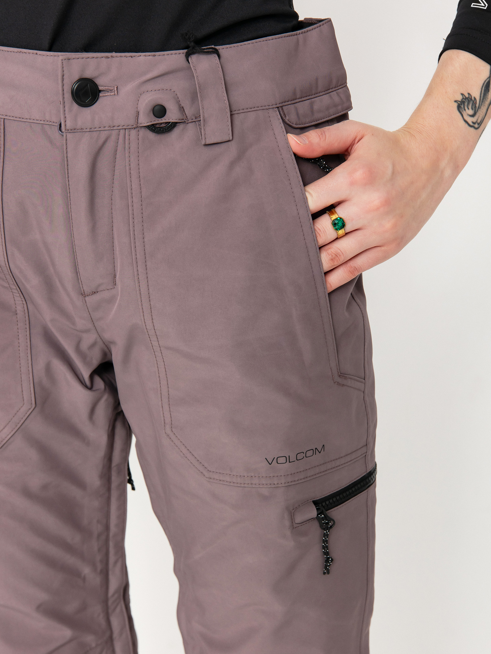 Dámske Snowboardové nohavice Volcom Knox Ins Gore Tex (dusty lavender)