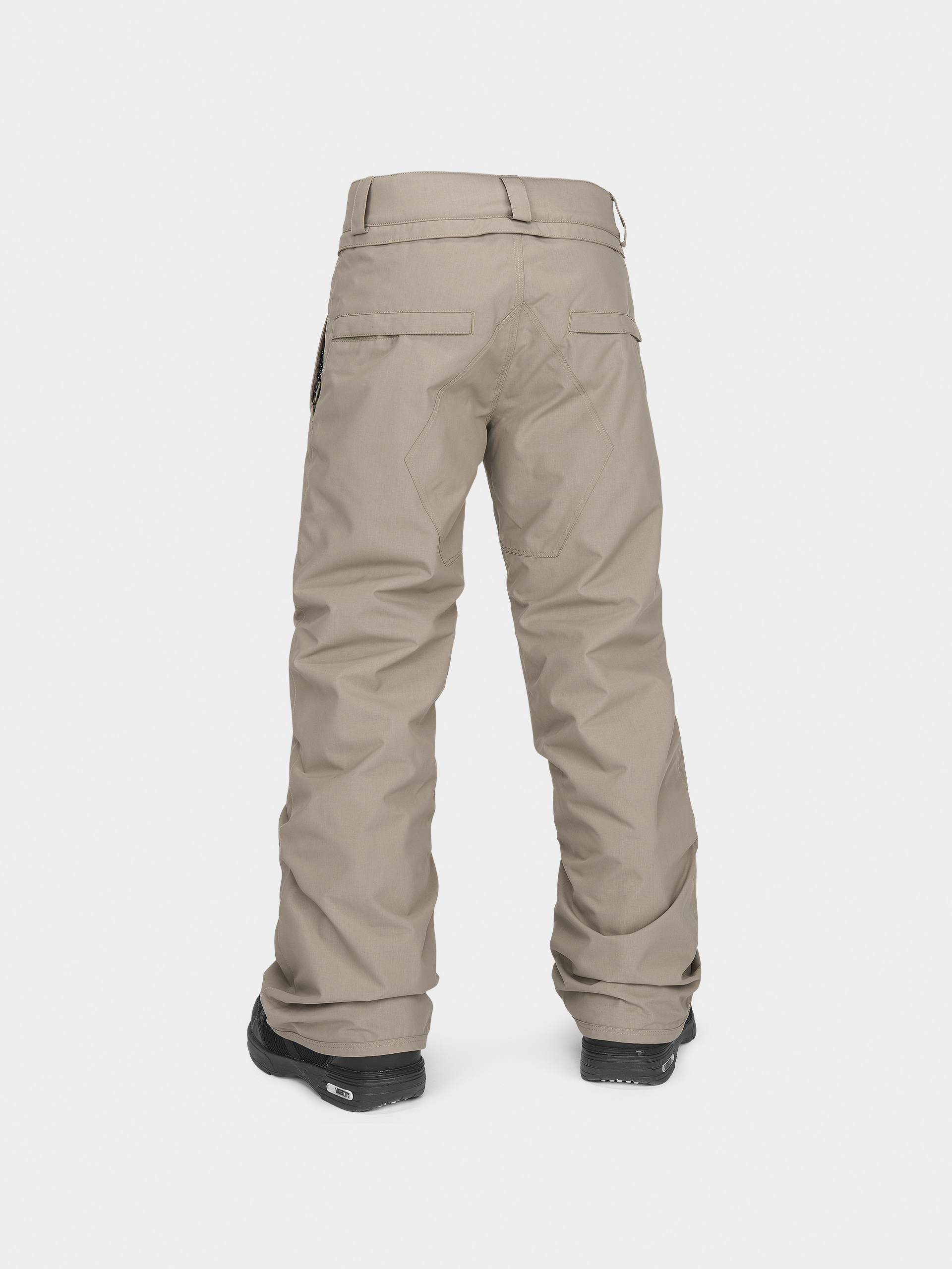 Snowboardové nohavice Volcom Freakin Chino Youth Ins JR (chestnut brown)