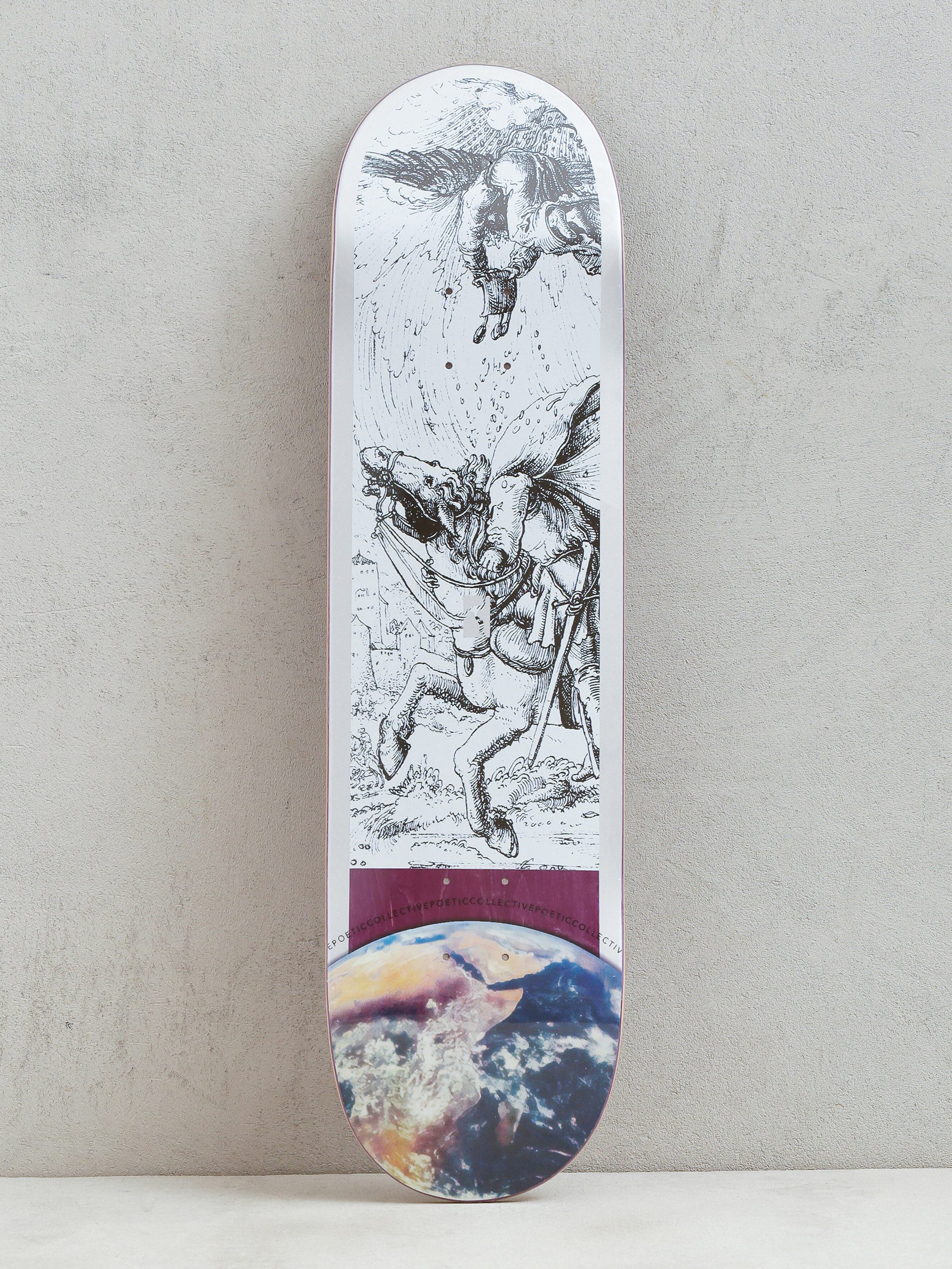 Doska Poetic Collective Earth Board (silver/purple)