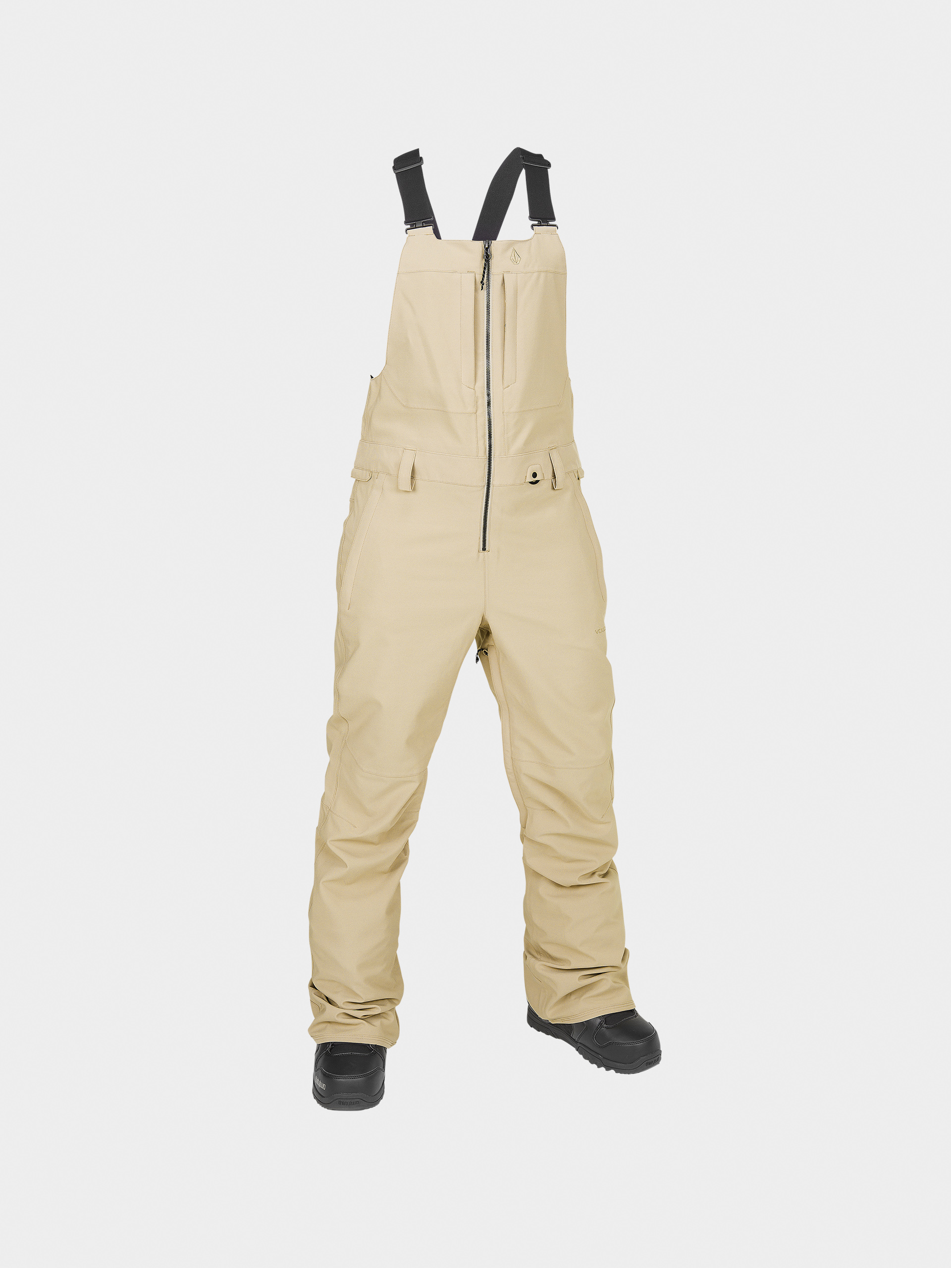 Snowboardovu00e9 nohavice Volcom Swift Bib Overall Wmn (sand)