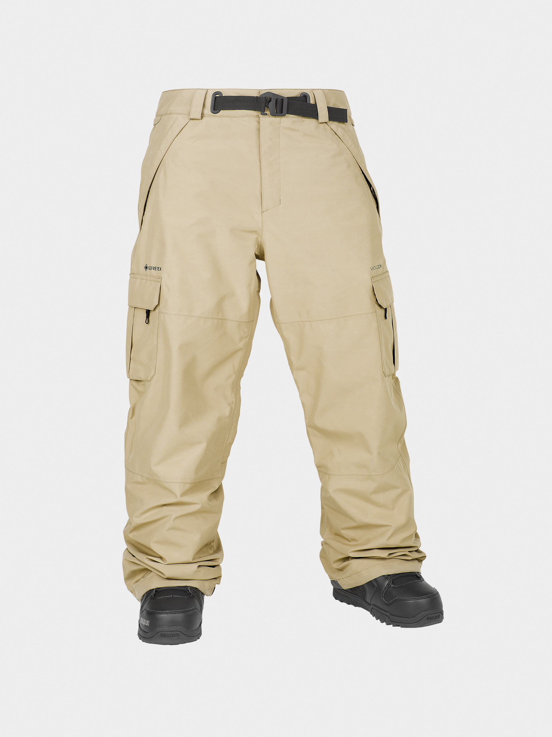 Snowboardové nohavice Volcom Dlm Gore Tex Wmn (sand)