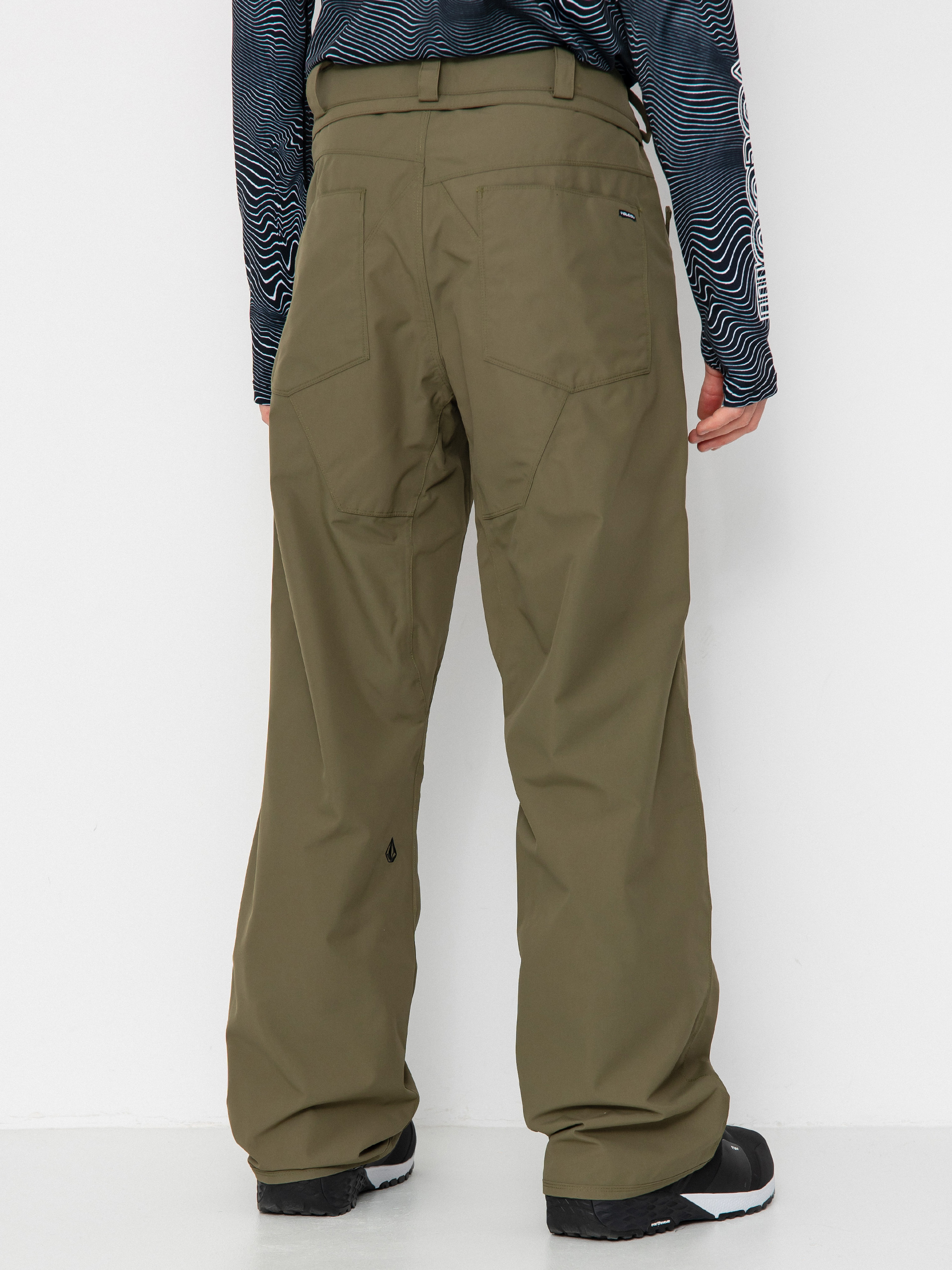 Pánske Snowboardové nohavice Volcom 5 Pocket (ivy)