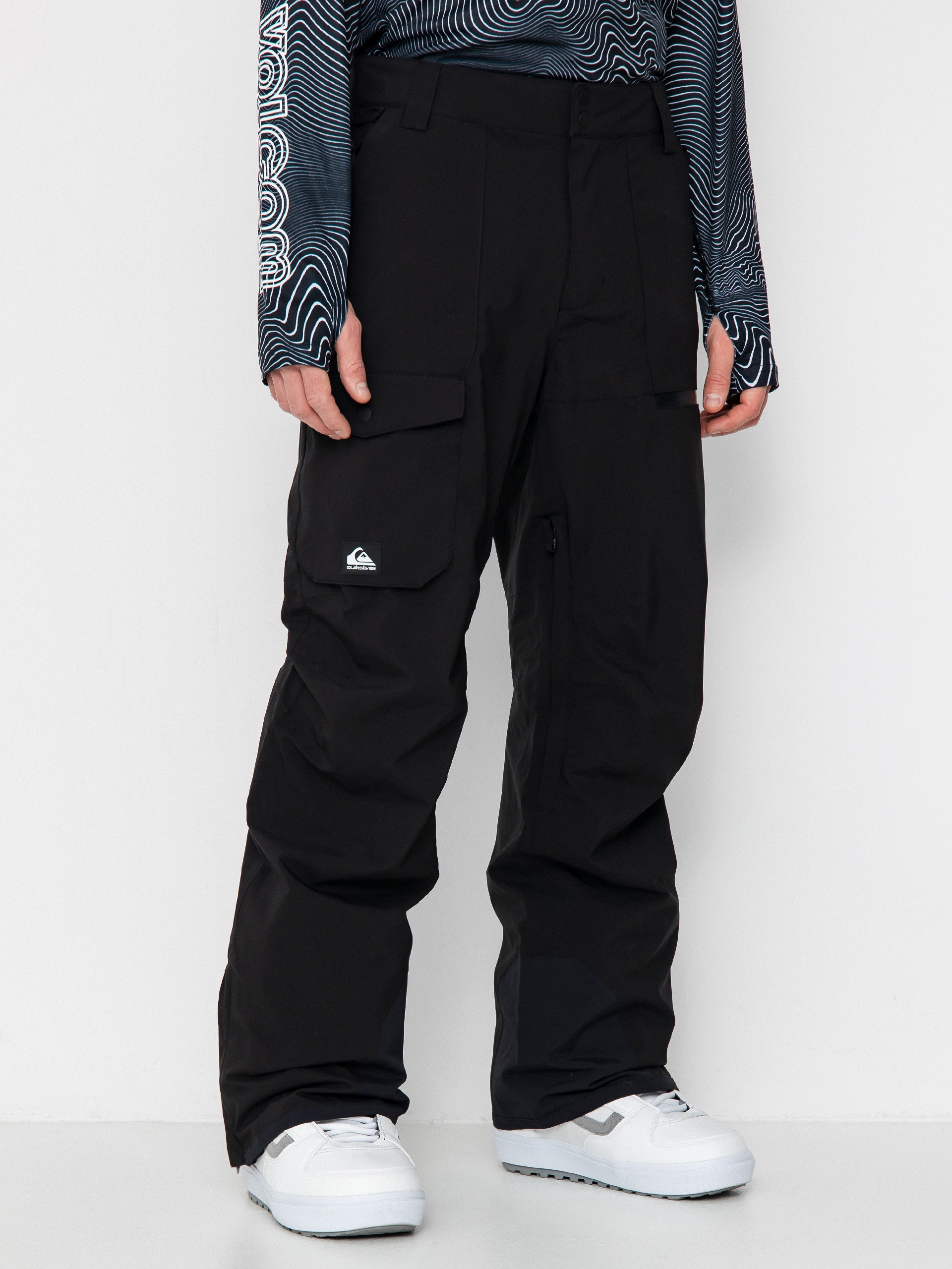 Pánske Snowboardové nohavice Quiksilver Utility (true black)