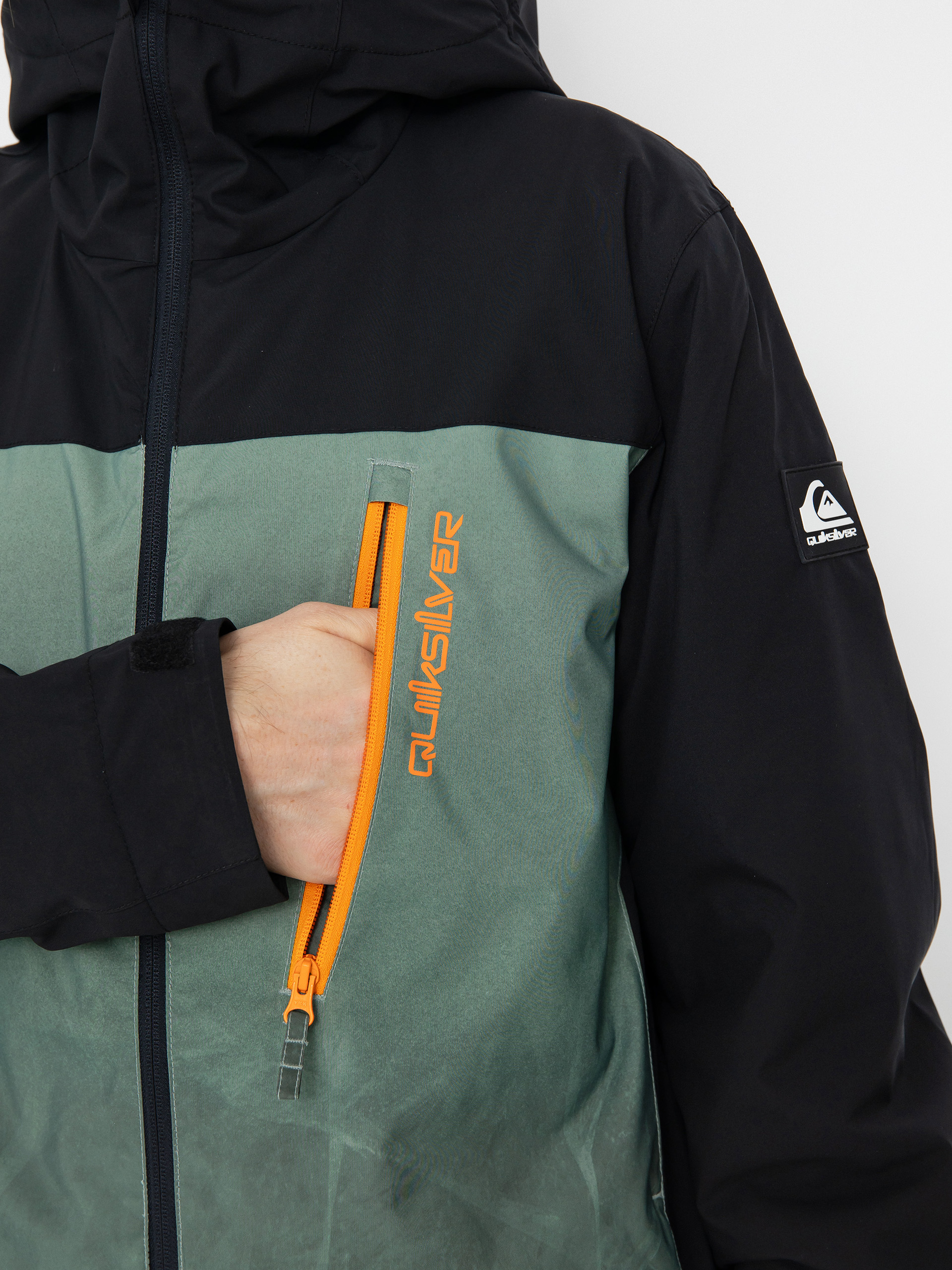 Pánska Snowboardová bunda Quiksilver Morton (gradient iced sea sp)