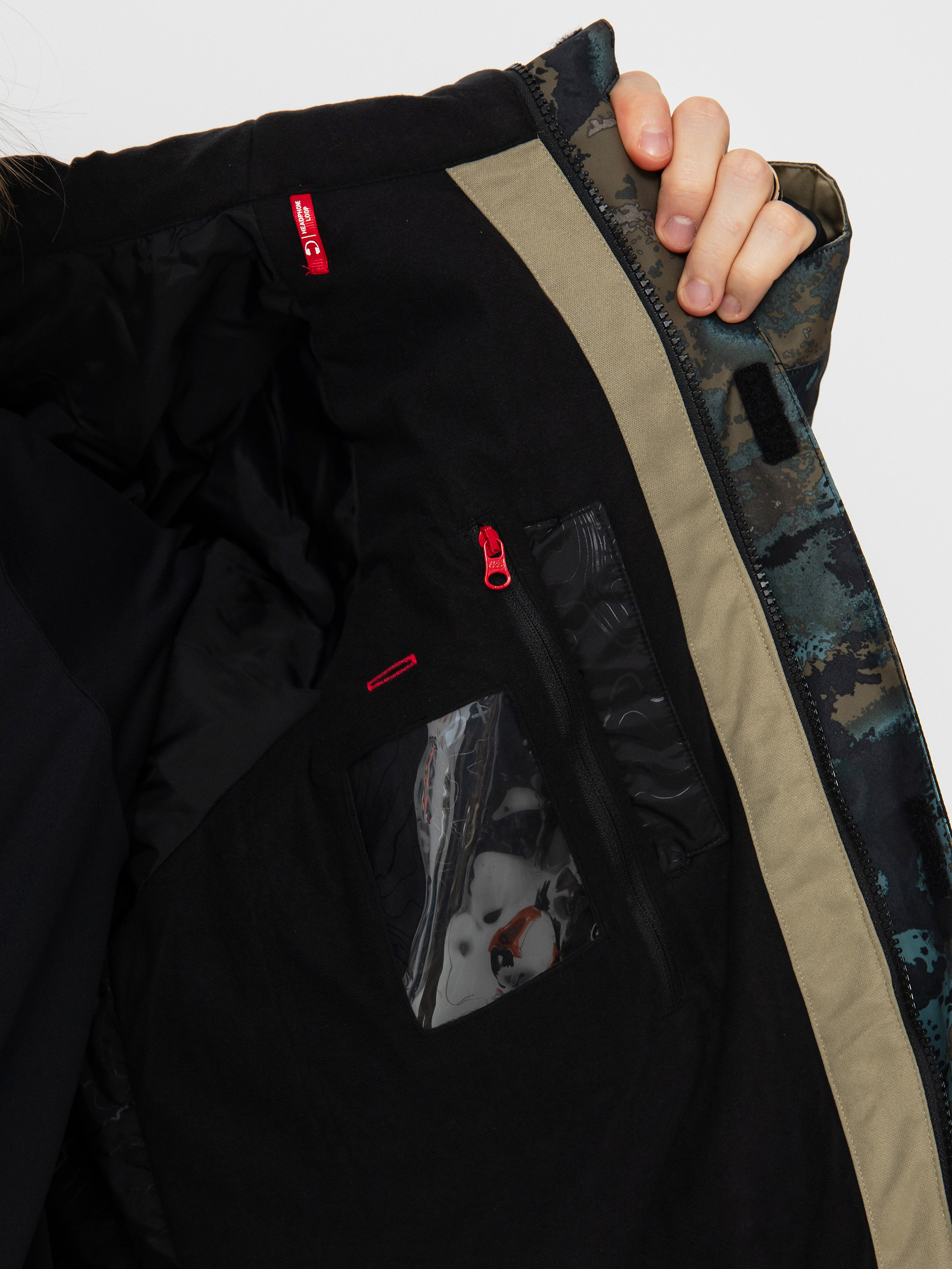 Pánska Snowboardová bunda 686 Geo Insulated (cypress green hemisphere colorblock)