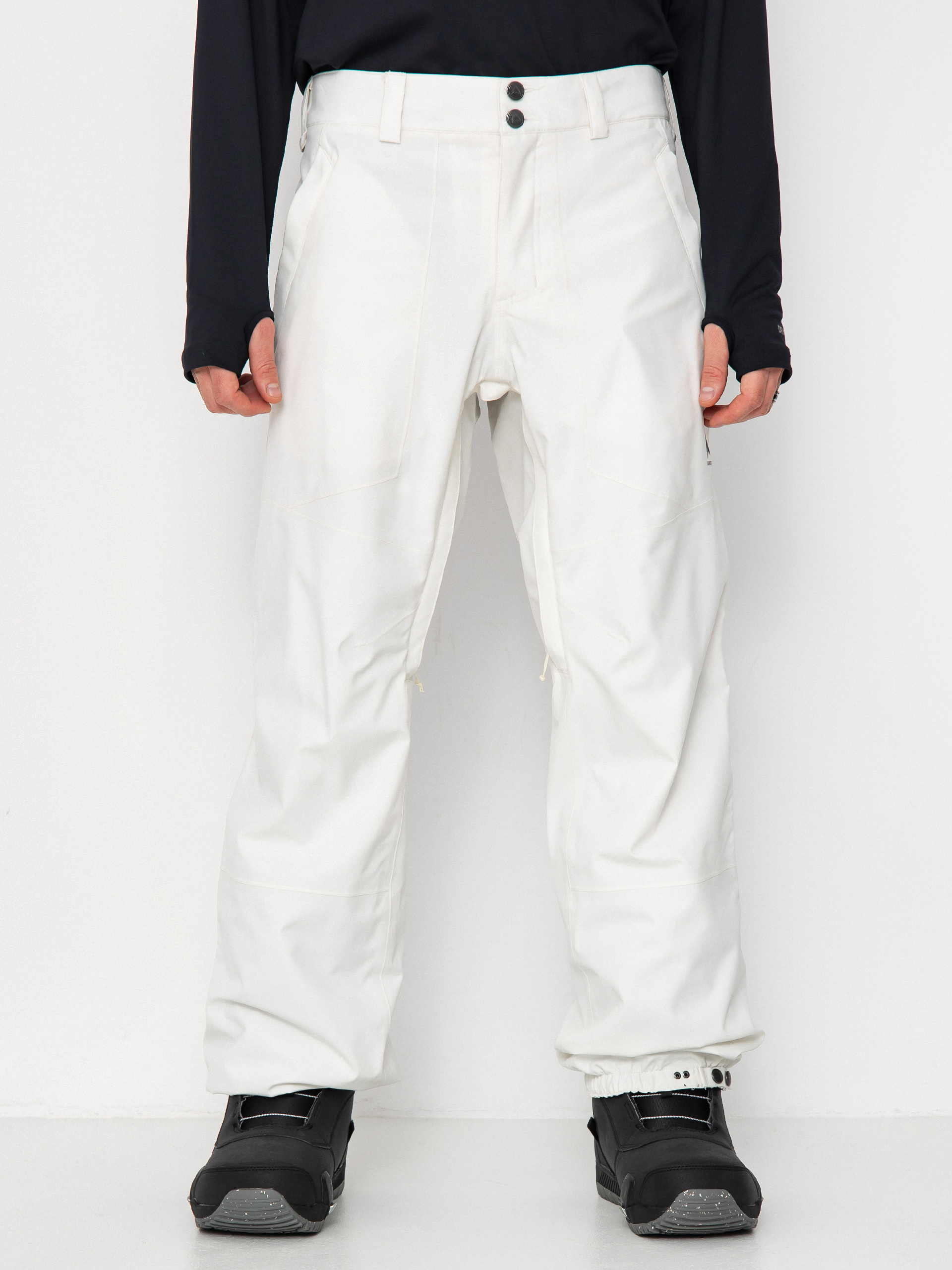 Pánske Snowboardové nohavice Burton Melter Plus (stout white)