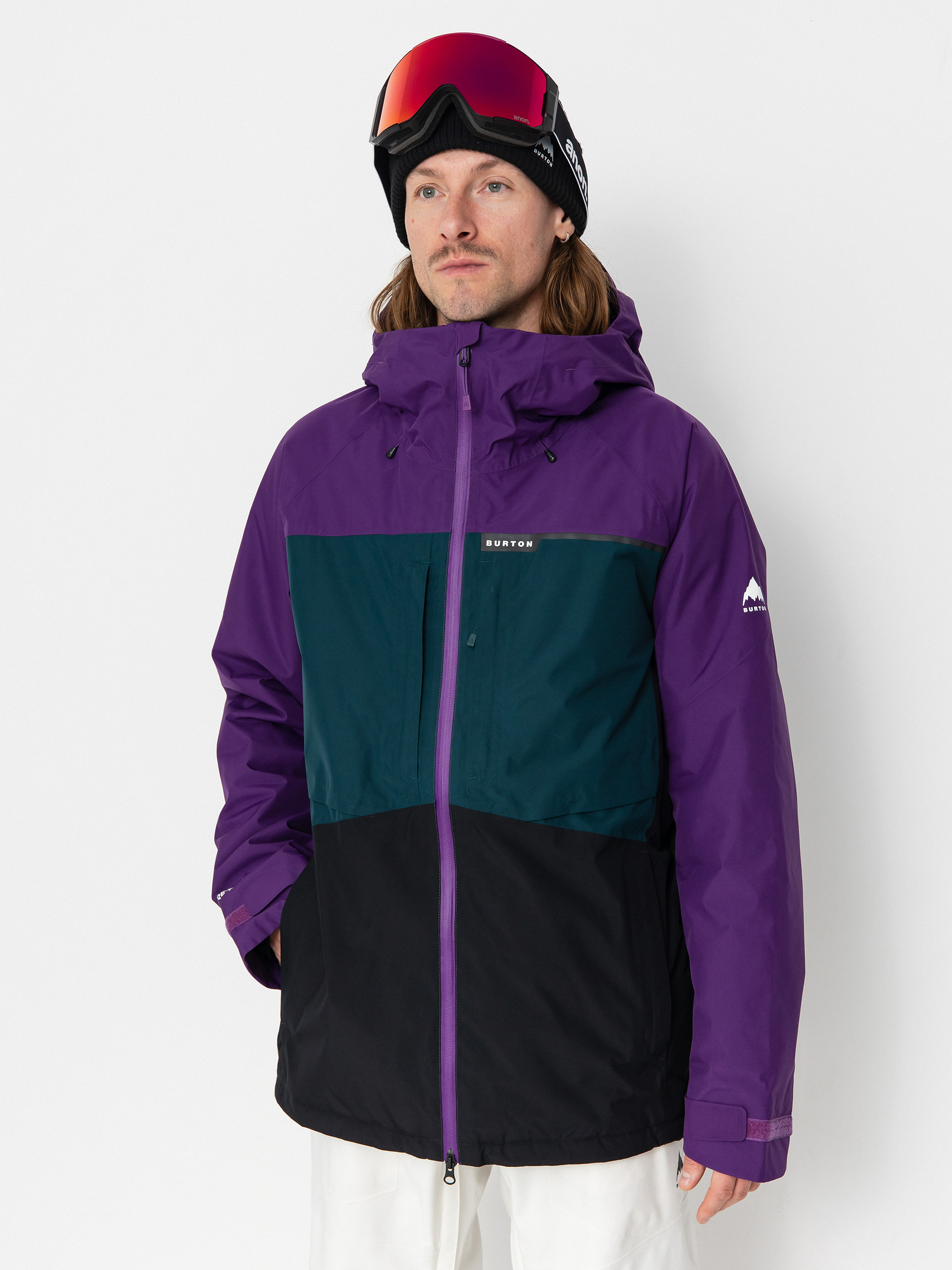 Snowboardová bunda Burton Pillowline Gore Tex (impprl/depemd/trublk)