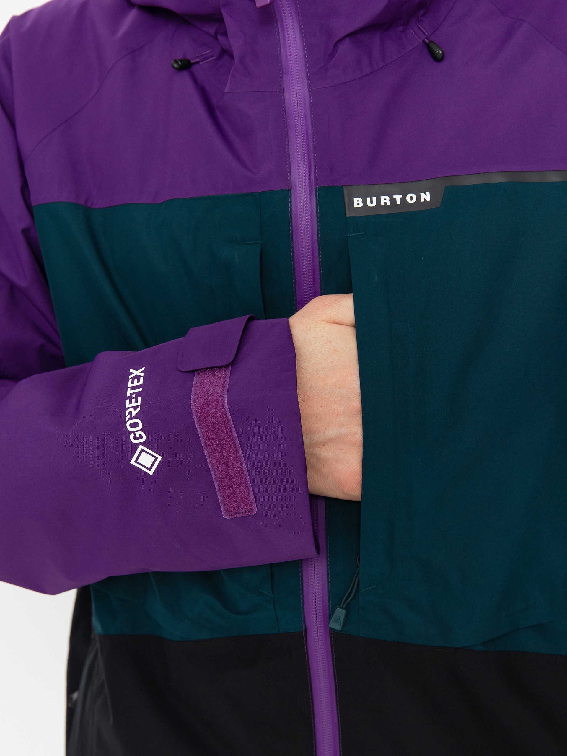 Pánska Snowboardová bunda Burton Pillowline Gore Tex (impprl/depemd/trublk)