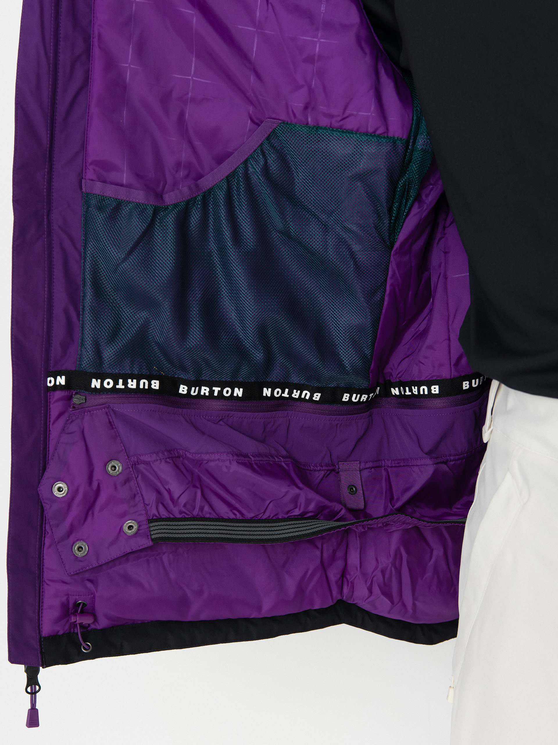 Pánska Snowboardová bunda Burton Pillowline Gore Tex (impprl/depemd/trublk)