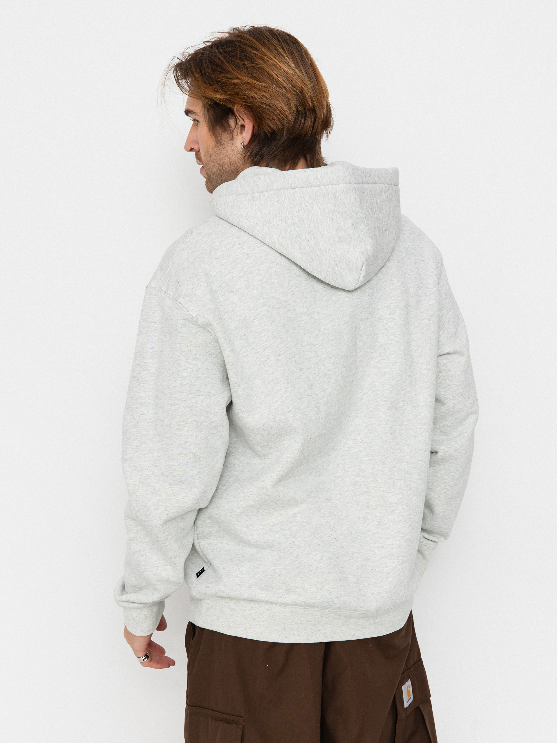 Mikina s kapucňou HUF X Bronze Plantware HD (ash)