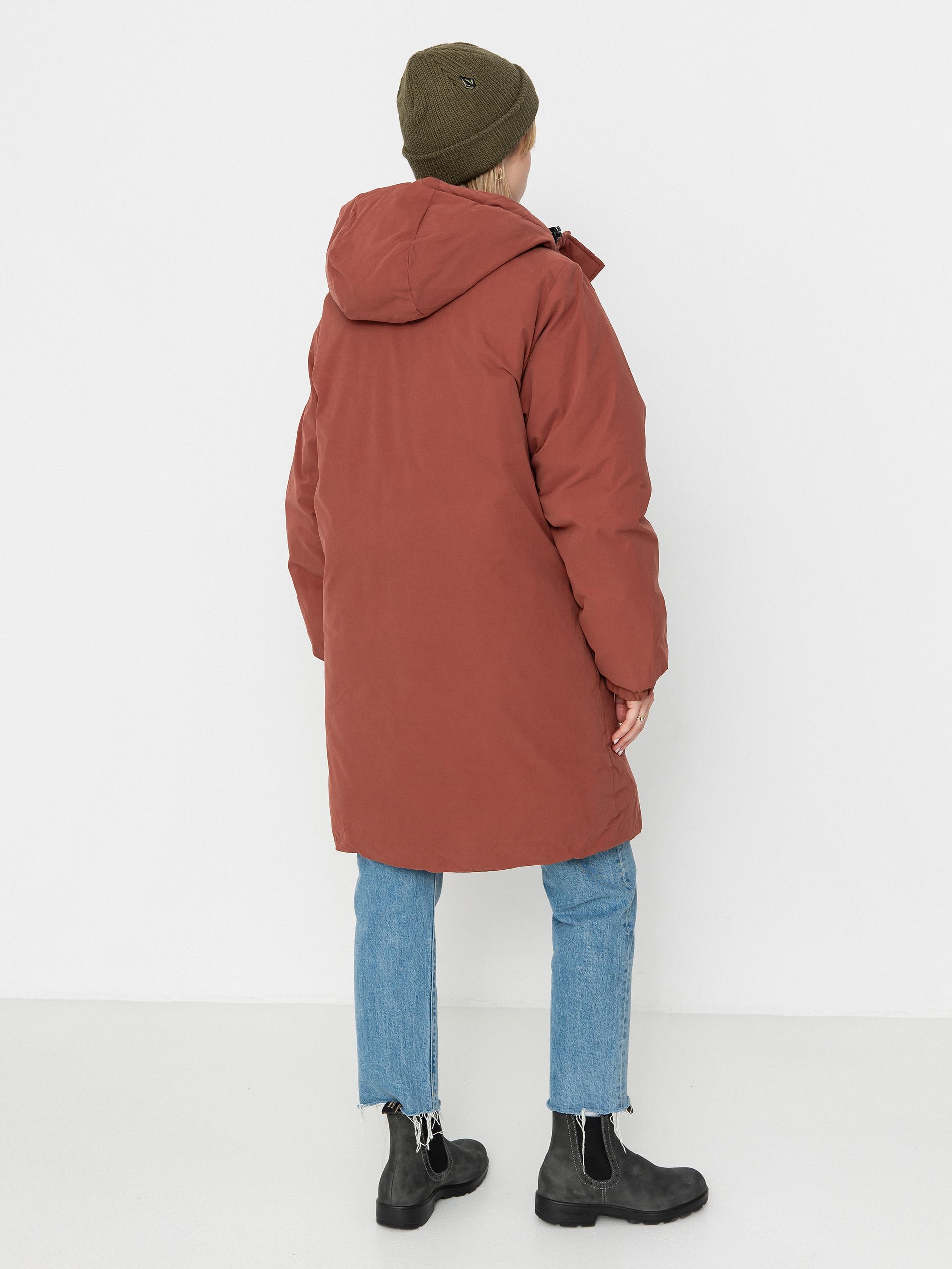 Bunda Volcom Sleepi Puff Up Parka Wmn (chestnut brown)