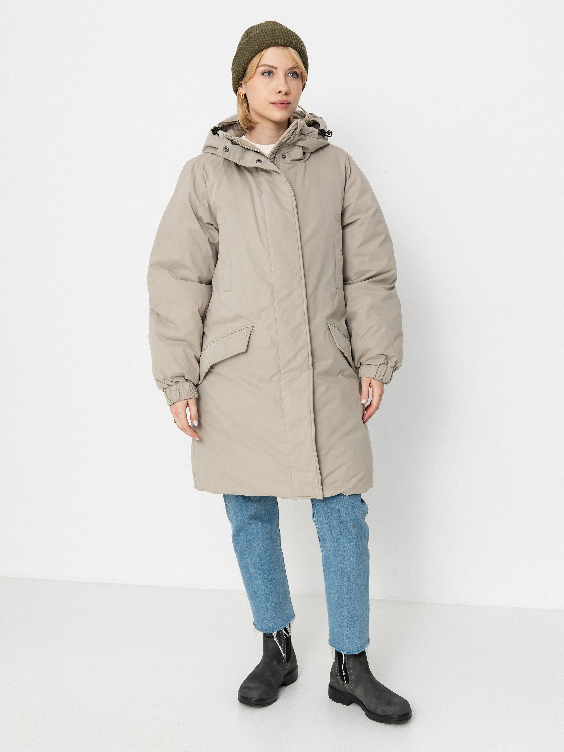 Bunda Volcom Sleepi Puff Up Parka Wmn (light khaki)