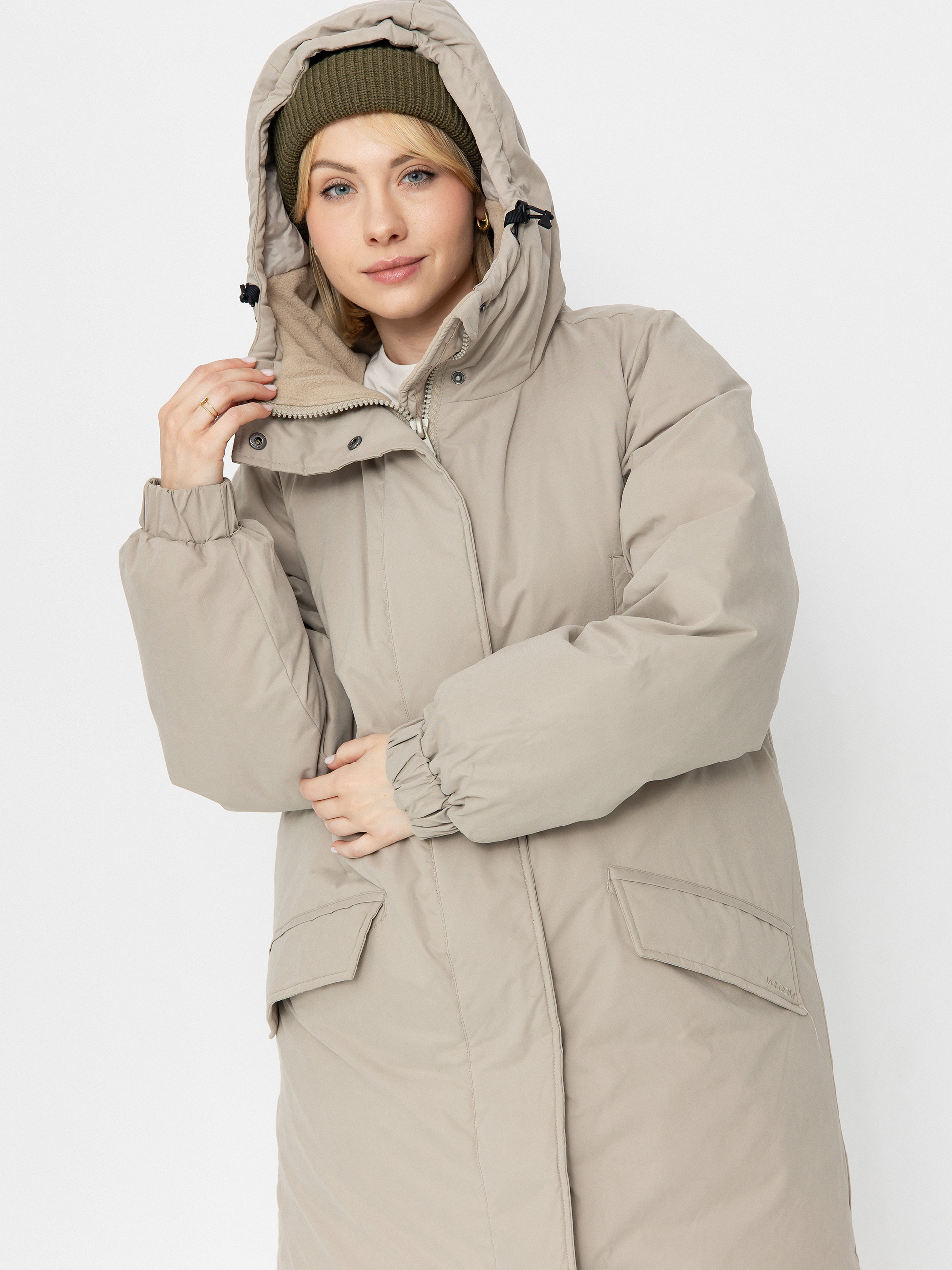Bunda Volcom Sleepi Puff Up Parka Wmn (light khaki)
