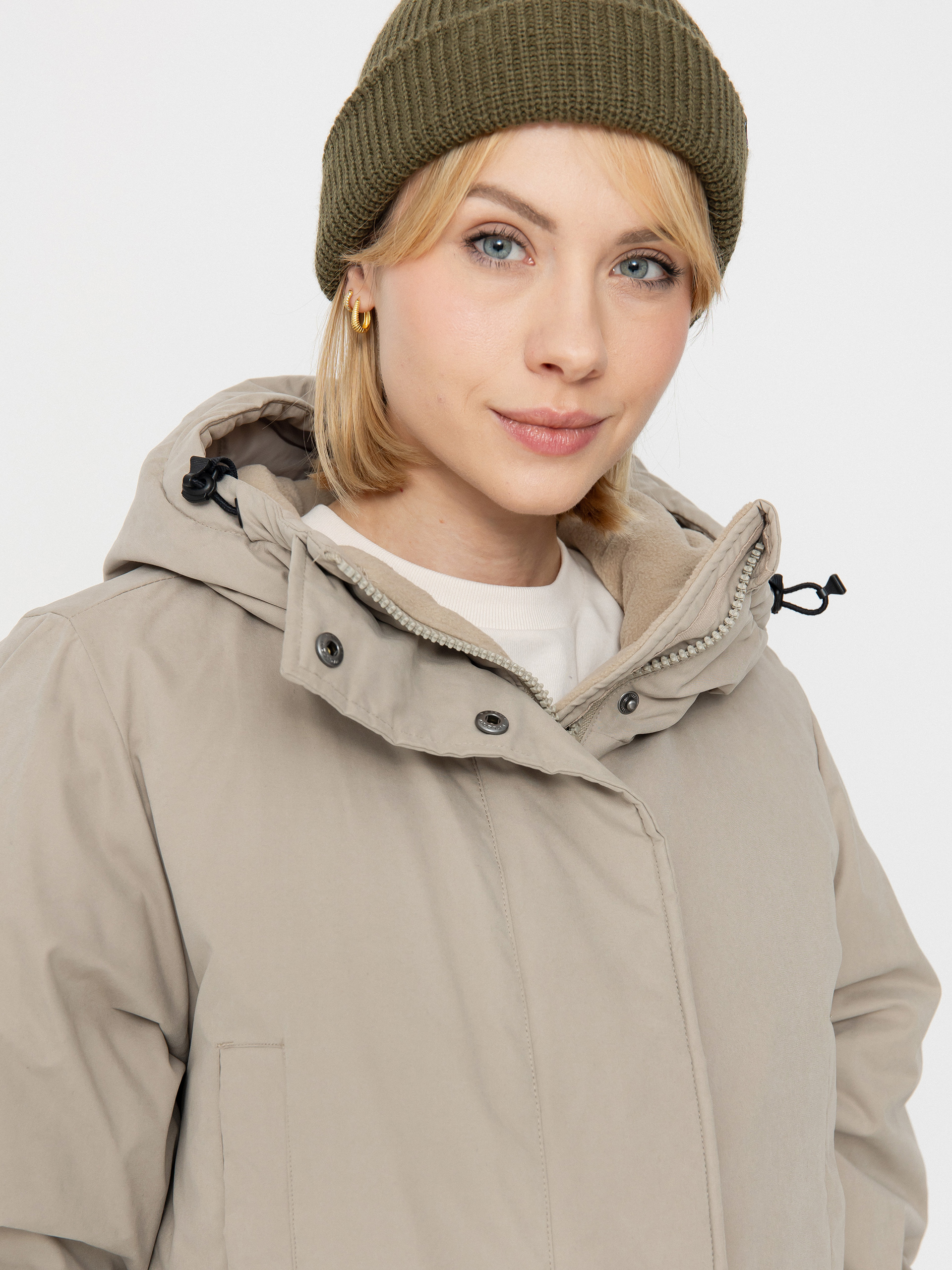 Bunda Volcom Sleepi Puff Up Parka Wmn (light khaki)