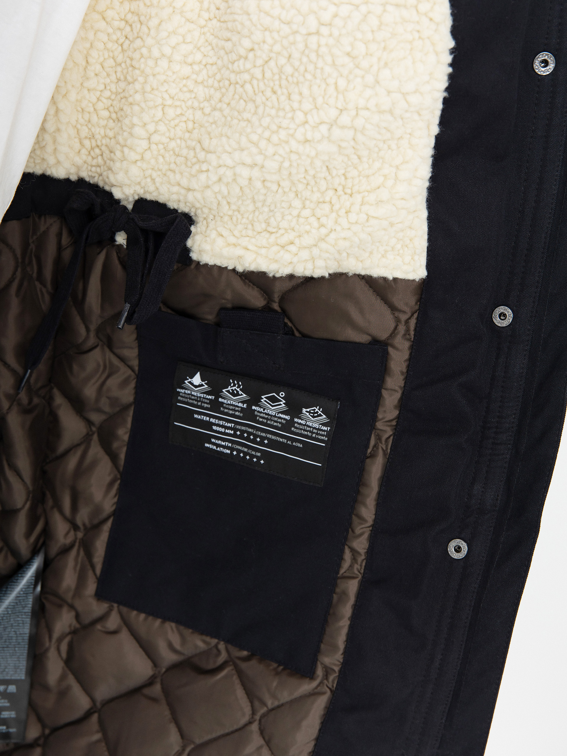 Bunda Volcom Somestone 10K Parka Wmn (black)