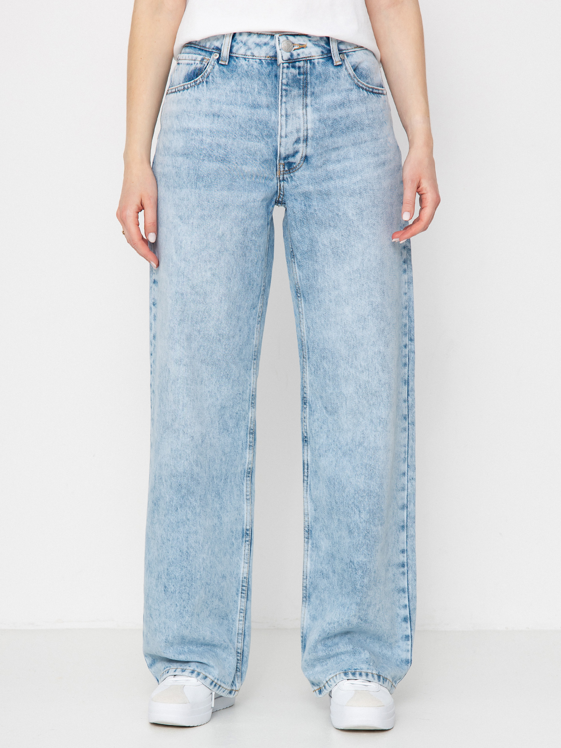 Nohavice Roxy Milla Wide Leg Regular Wmn (glacier)